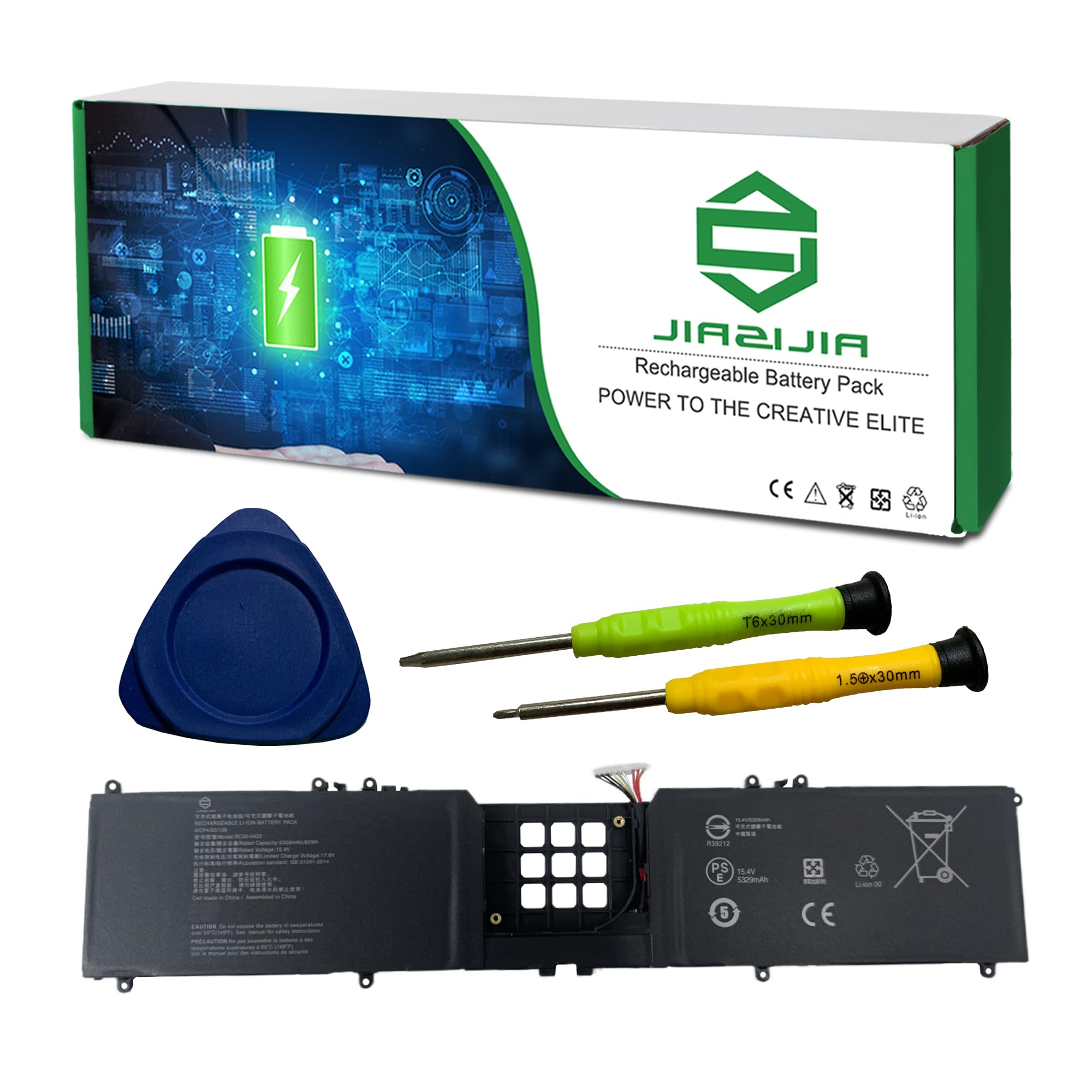 Amazon.com: JIAZIJIA RC30-0423 Laptop Battery Replacement for