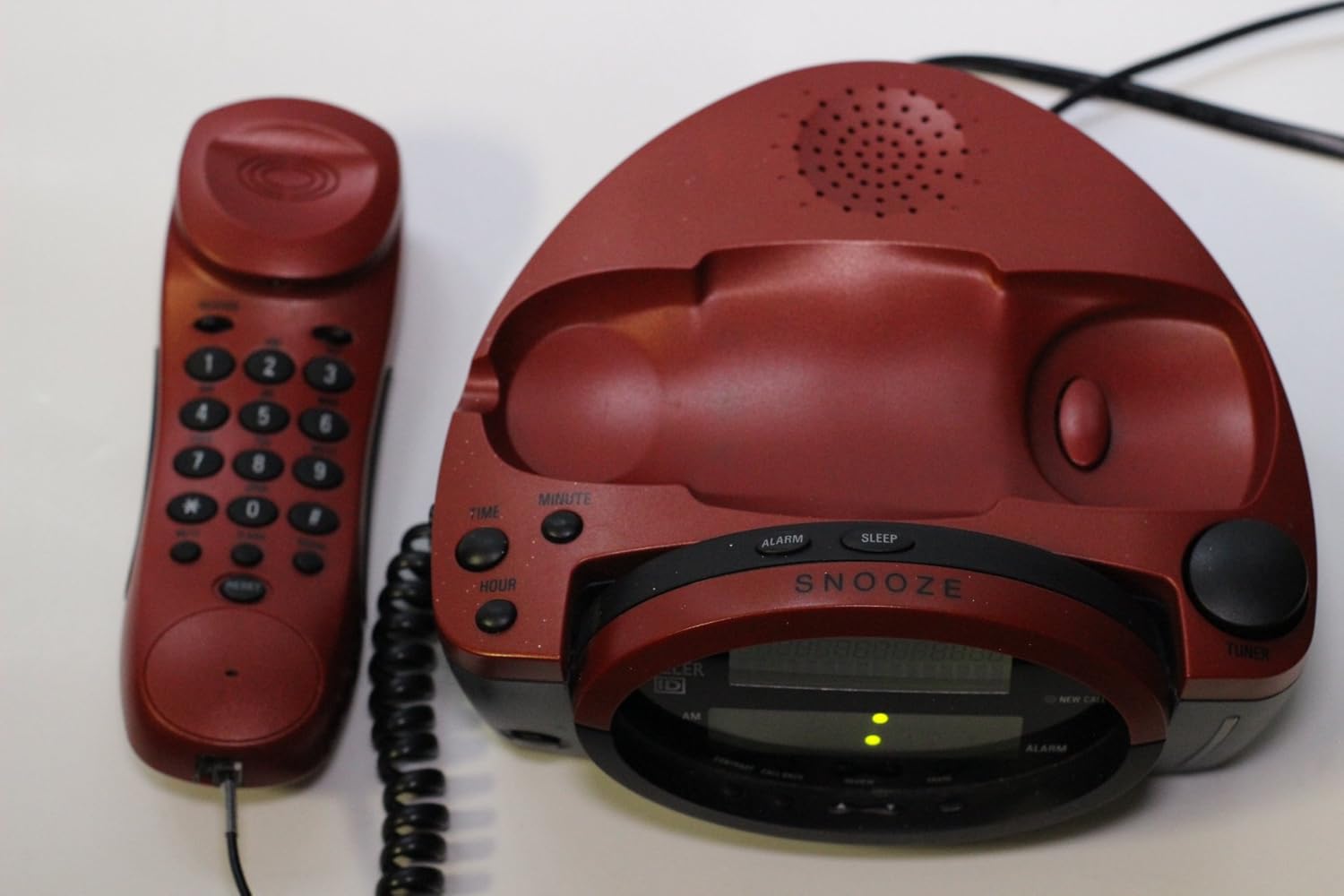 Conair CID400 Clock Radio Phone with Caller ID (Gray) Amazon.in