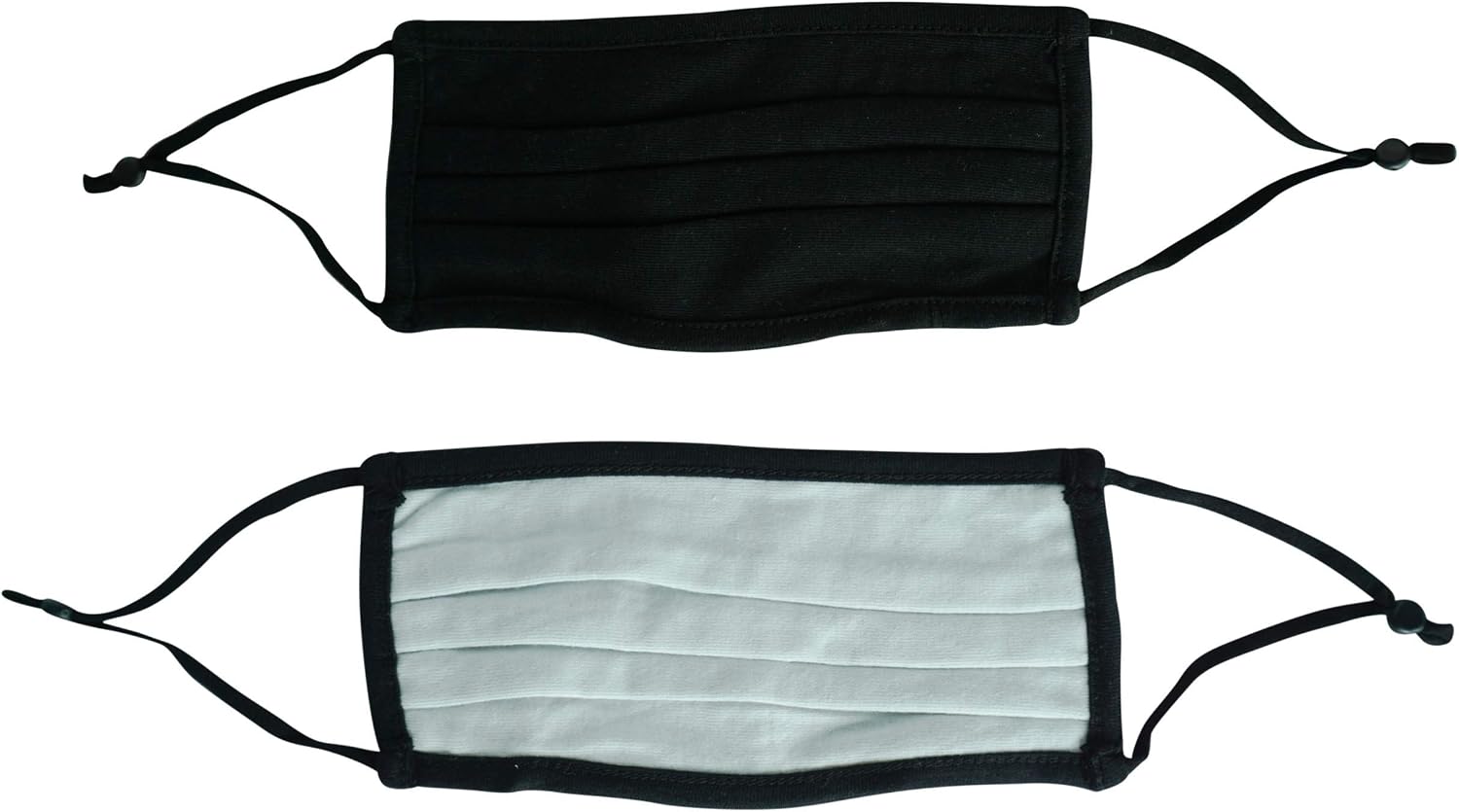 6 Pack Unisex Adjustable Daily Face Cover Washable Double Layer Facial Cover, Made in USA… (6 pk, One Size)