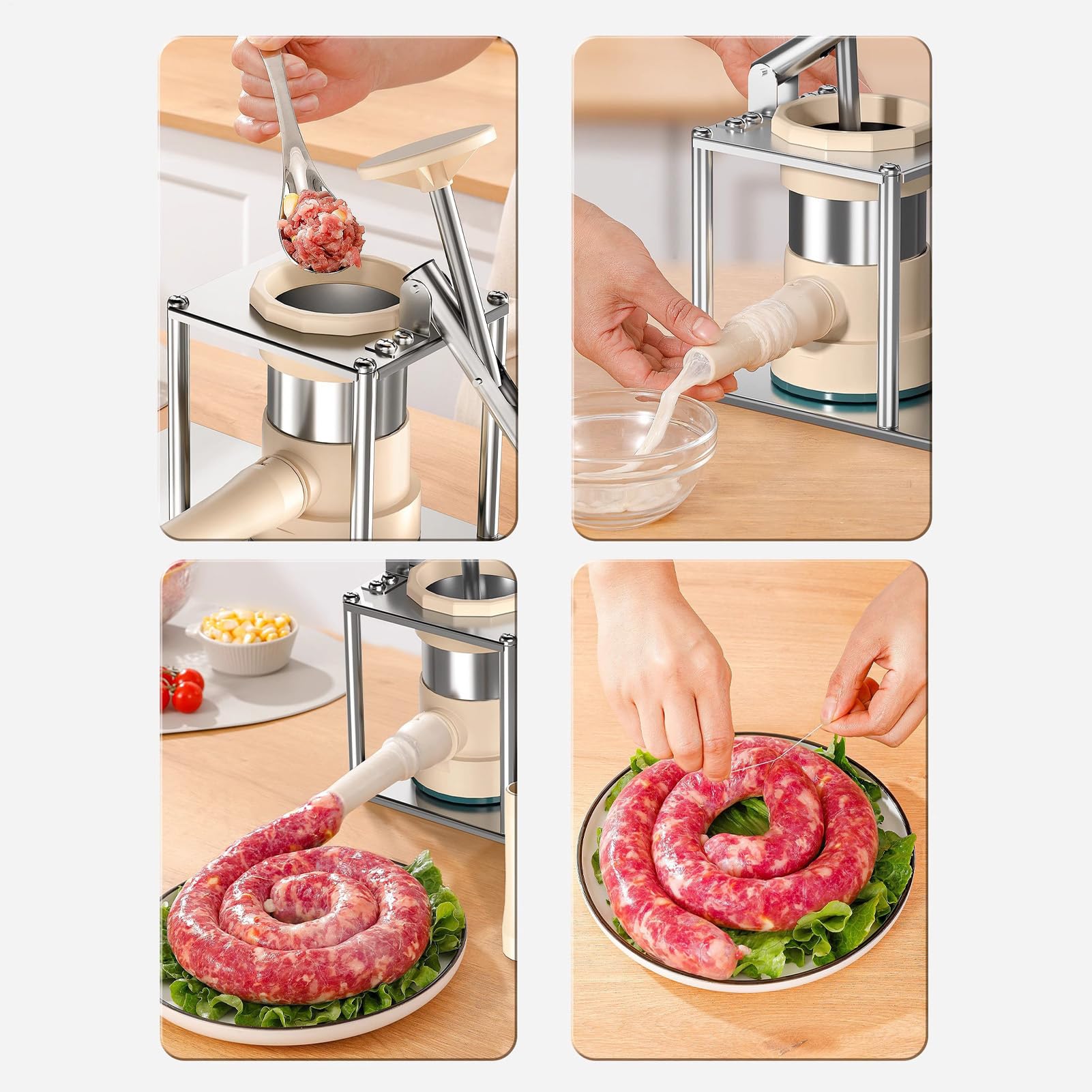 Machine à saucisses idéale – Machine à saucisses, remplissage vertical de