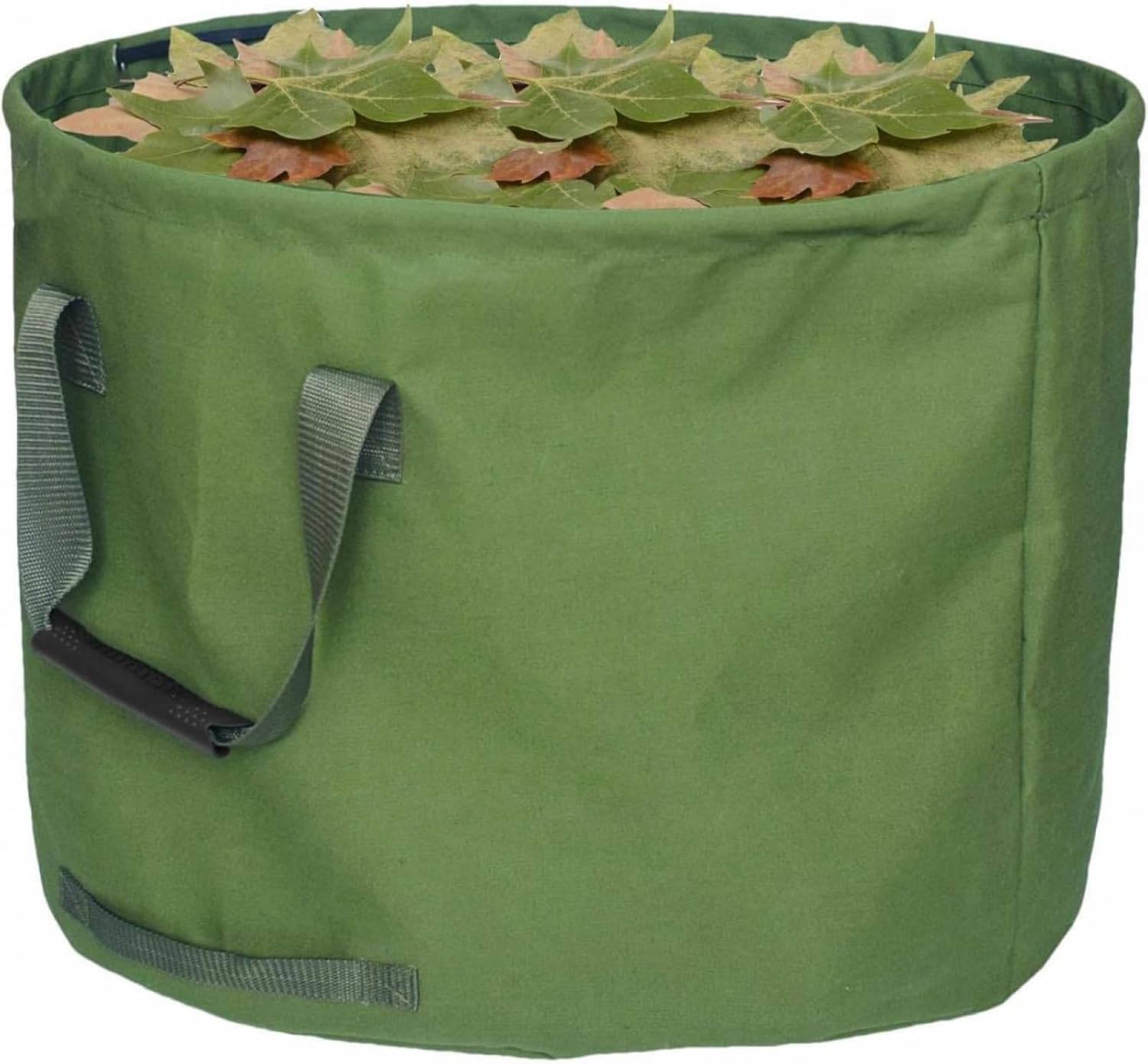 Garden Waste Bag, Reusable Outdoor Trash, Garden Sacks with 4 Handles, Yard Waste Bag Water Resistant, Foldable Camping Recycling Bags for Leaf, Trash, Debris