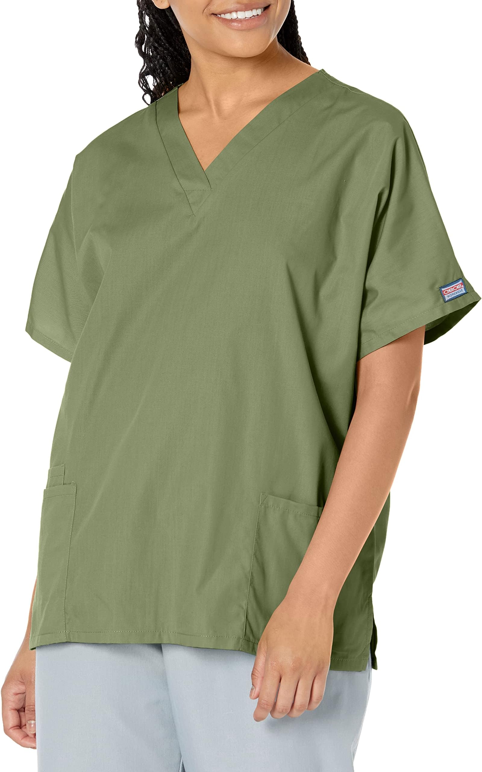 Cherokee Women's V Neck Scrubs Shirt