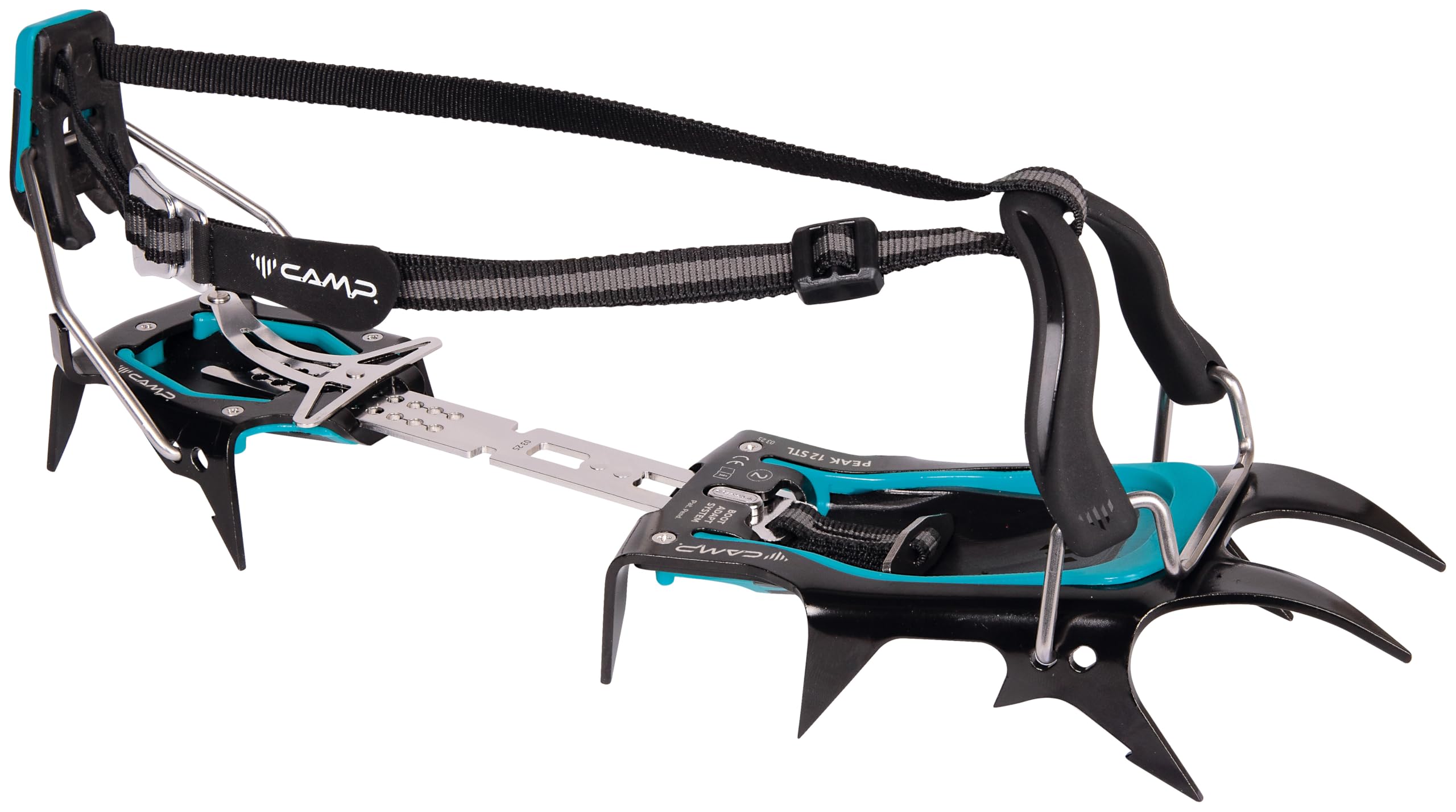 C.A.M.P. - Rampone da alpinismo - PEAK 12 STL - AUTO/SEMI-AUTO | Rampone polivalente
