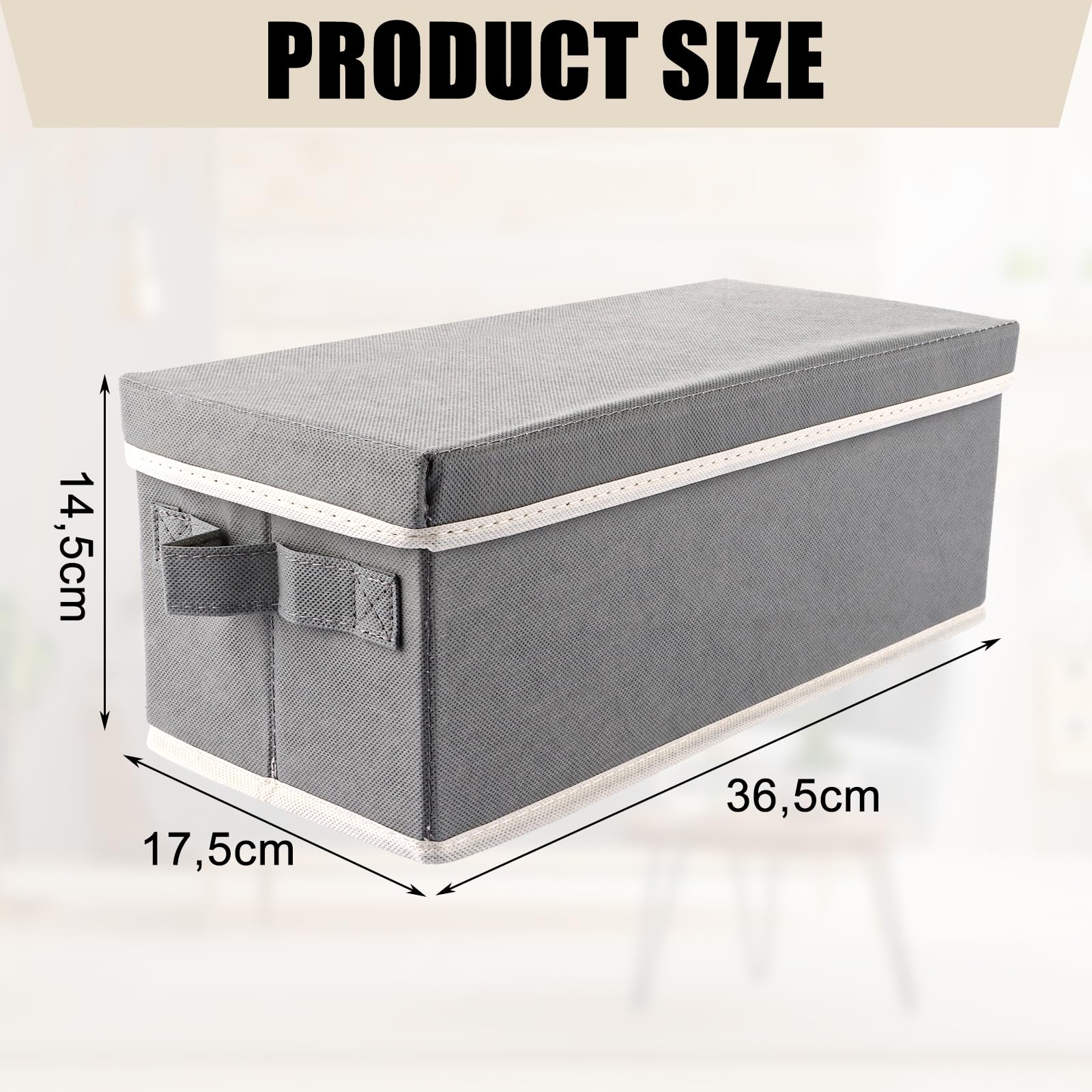 DAJAVE 4 cajas de almacenamiento para CD, 36 x 16 x 14 cm, para 30 CD en estuches completos, 60 CD en fundas delgadas y 165 CD en fundas para CD