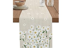 Spring Floral Table Runner 120 Inches Long