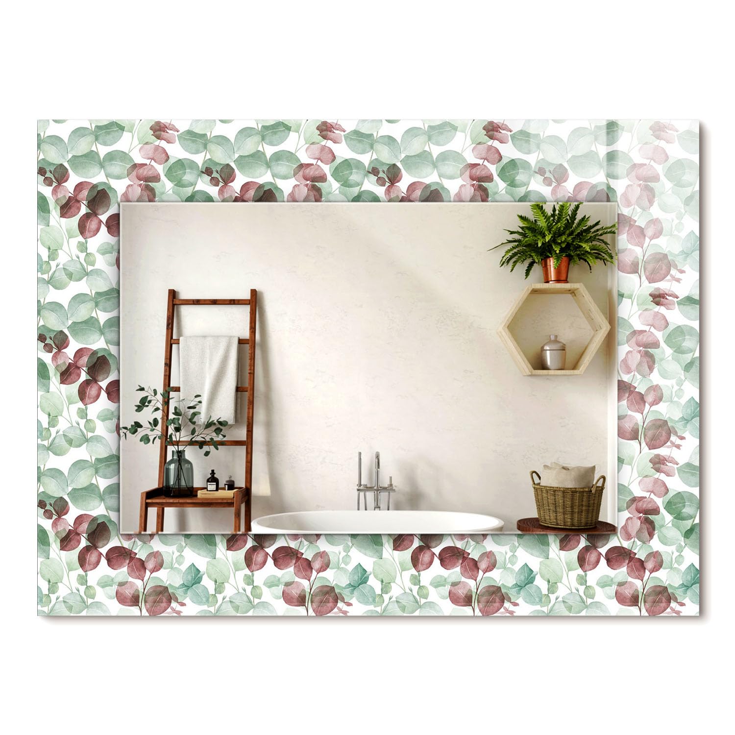 Miroir décoratif grand format pour illuminer une pièce sombre