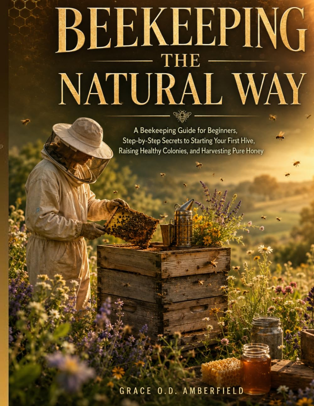 BEEKEEPING THE NATURAL WAY: A Beekeeping Guide for Beginners, Step-by-Step Secrets to Starting Your First Hive, Raising Healthy Colonies, and Harvesting Pure Honey
