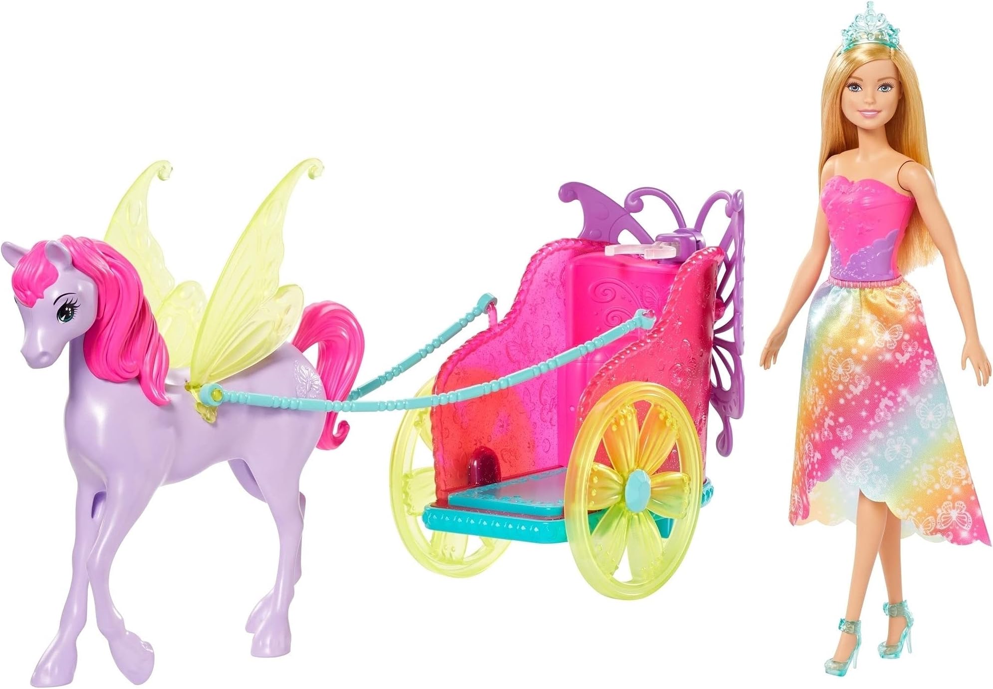 barbie dreamtopia sweetville carriage