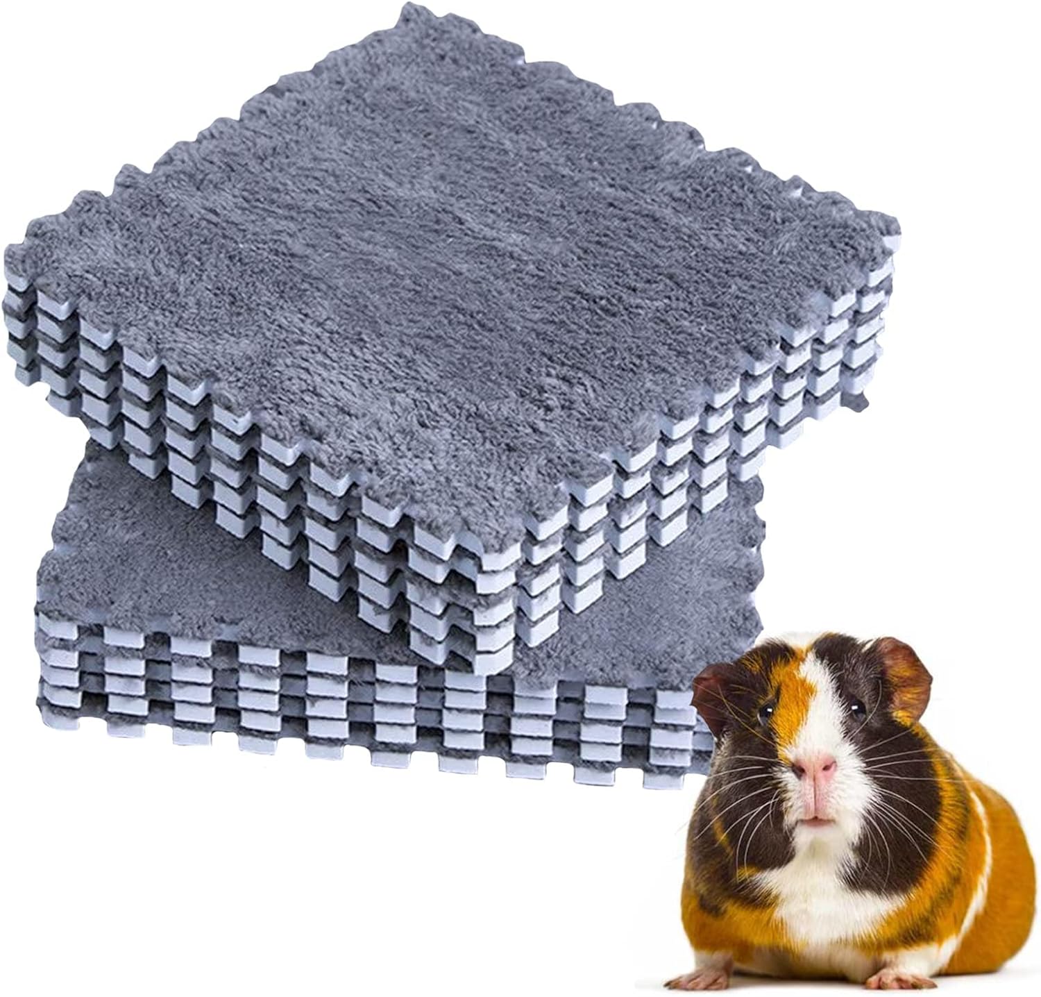 wcgfoever Guinea Pigs Bed Mats, Guinea Pig Fleece Cage