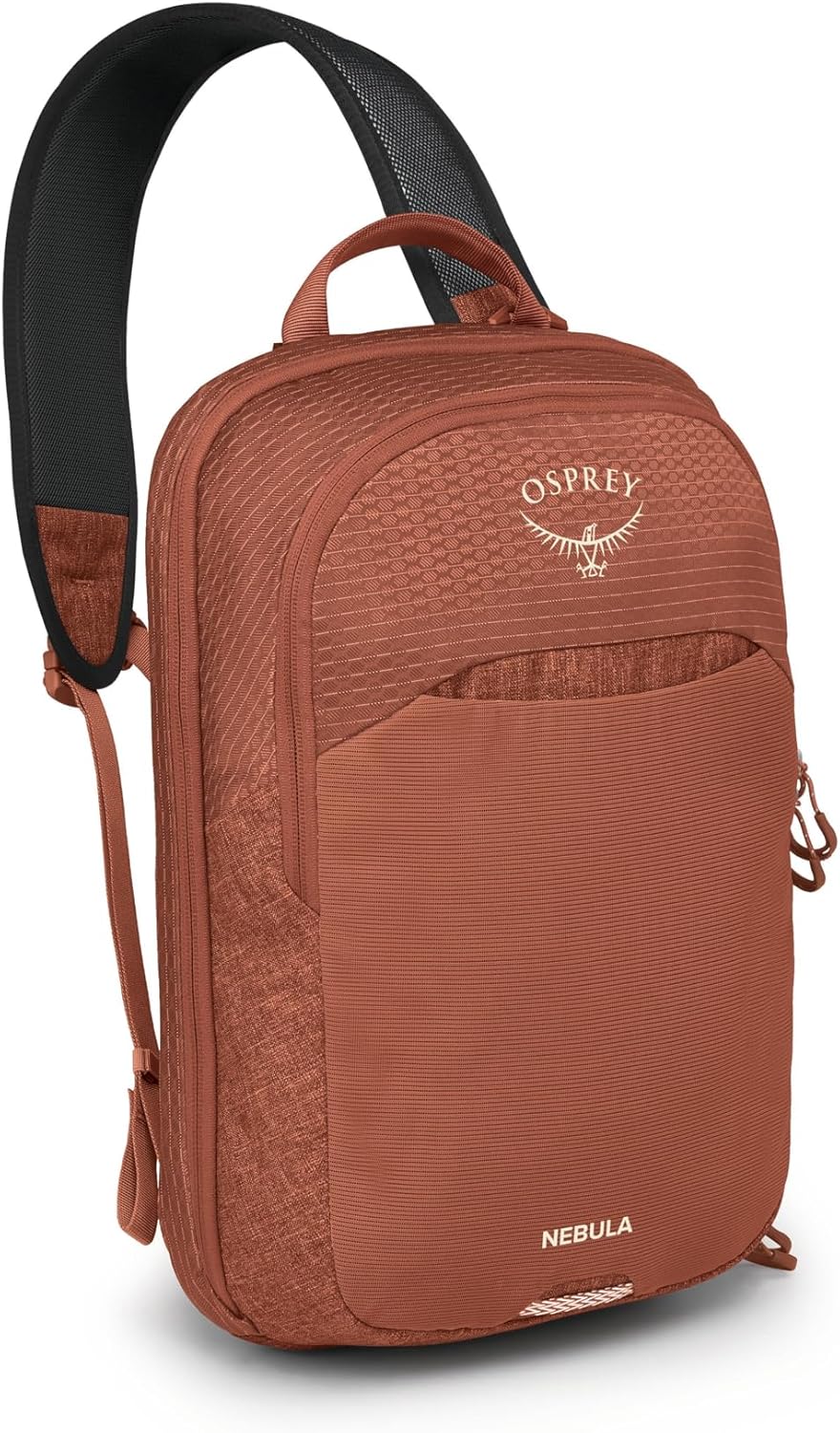 Osprey Nebula Shoulder Sling Bag - Crossbody Backpack with Laptop Sleeve and Bottle Pocket, Porcelain Orange Heather