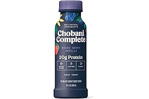 Chobani Probiotic Drinks: Complete Advanced Nutrition Protein Greek Yogurt Drink Mixed Berry...