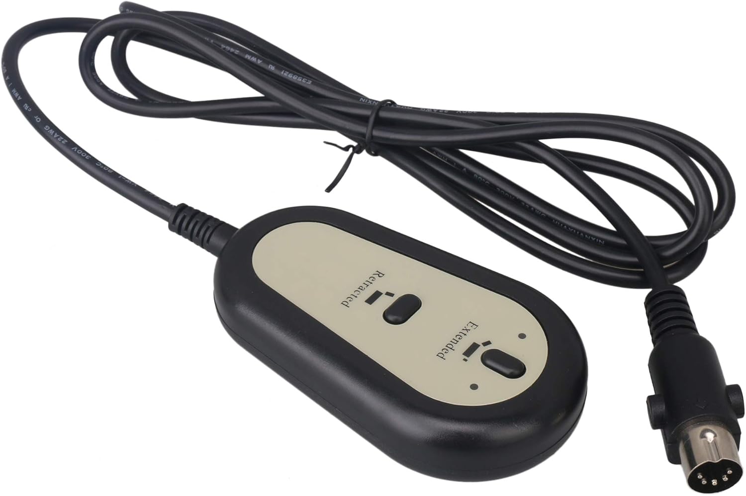 BQLZR Lift Chairs Hand Remote Control 2 Button with 5 Pin Plug for Electric Recliner