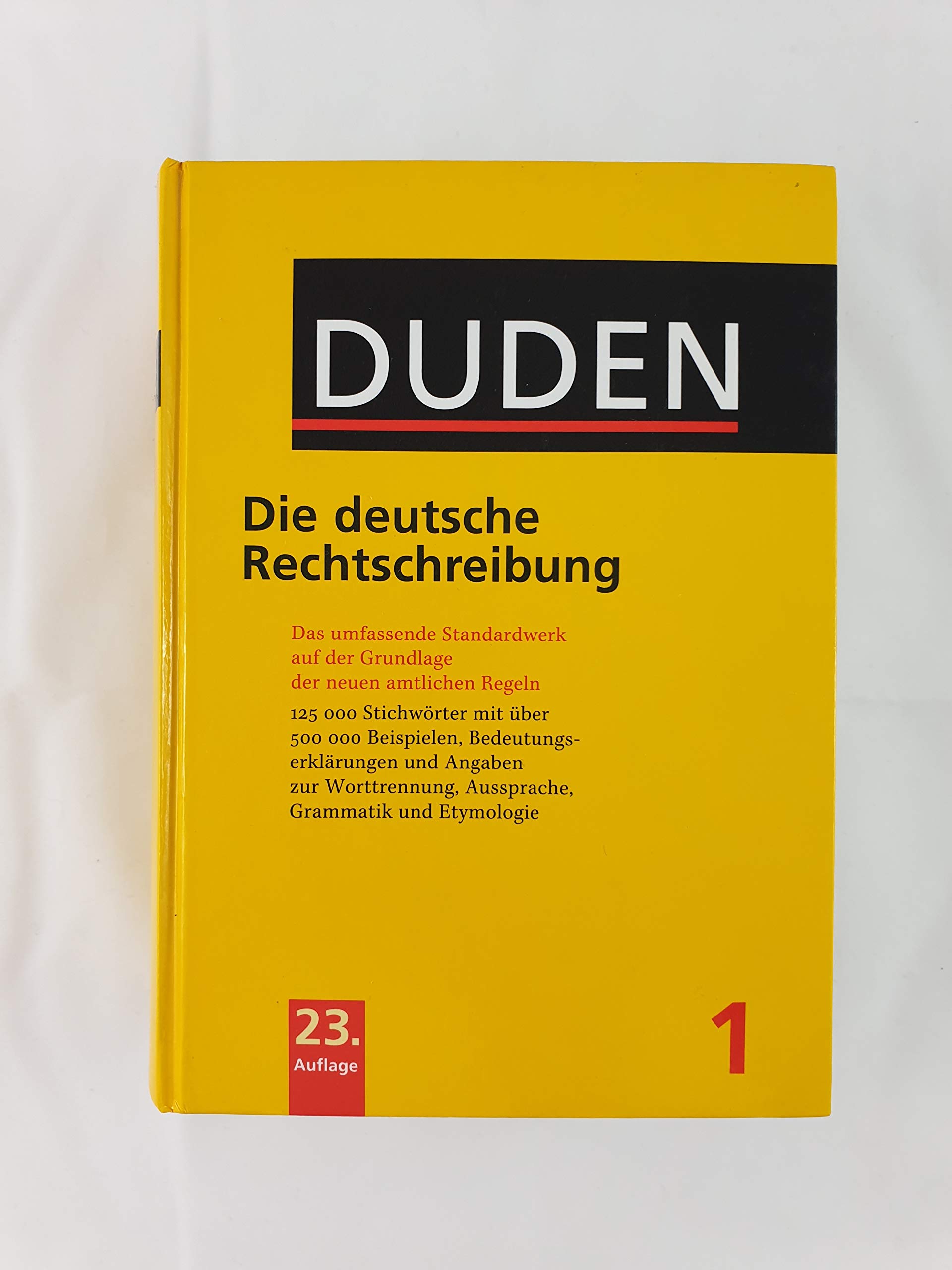 Duden - Die deutsche Rechtschreibung Standardwerk
