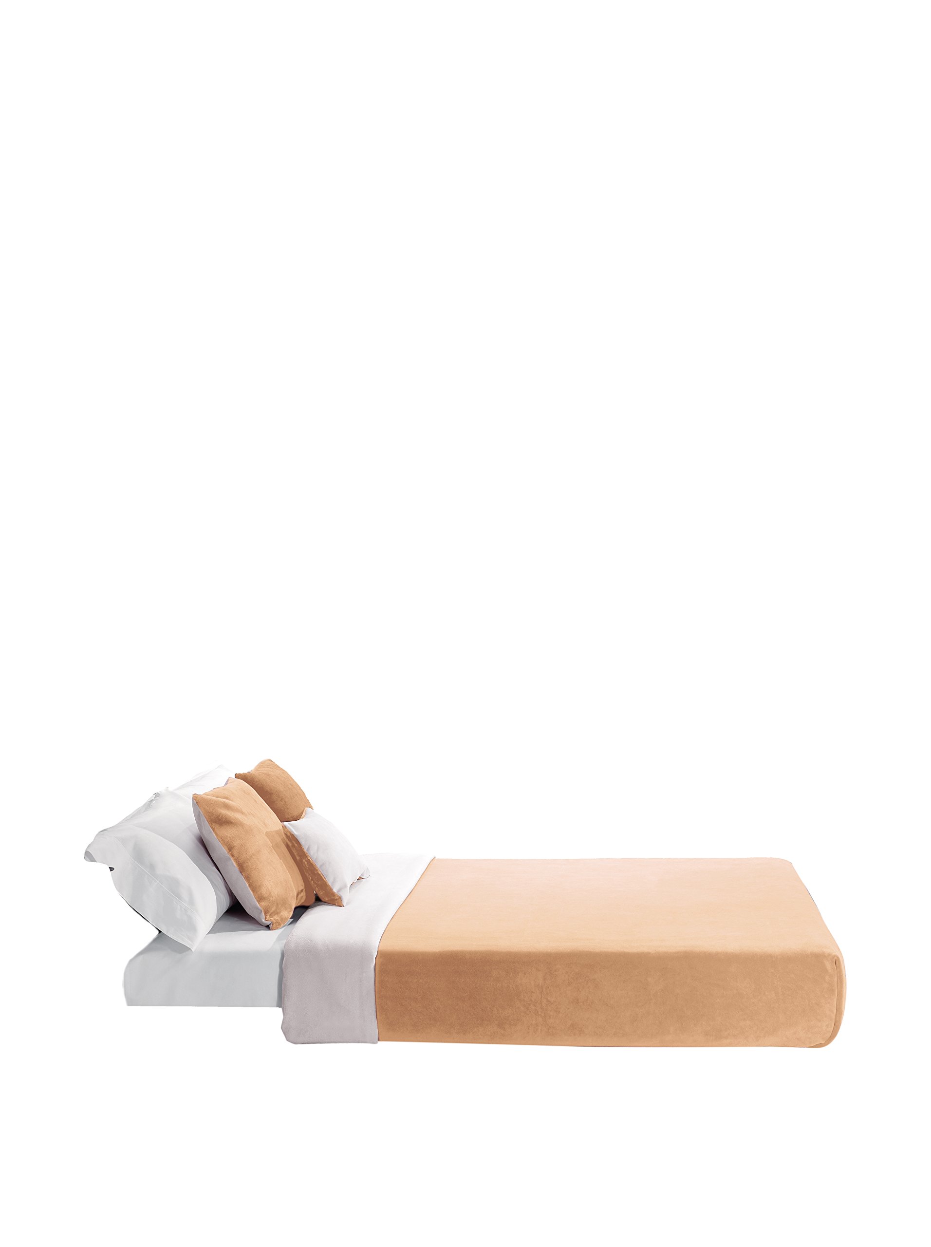 MANTEROL CASA Manta Beige Cama 90 (170 x 240 cm)