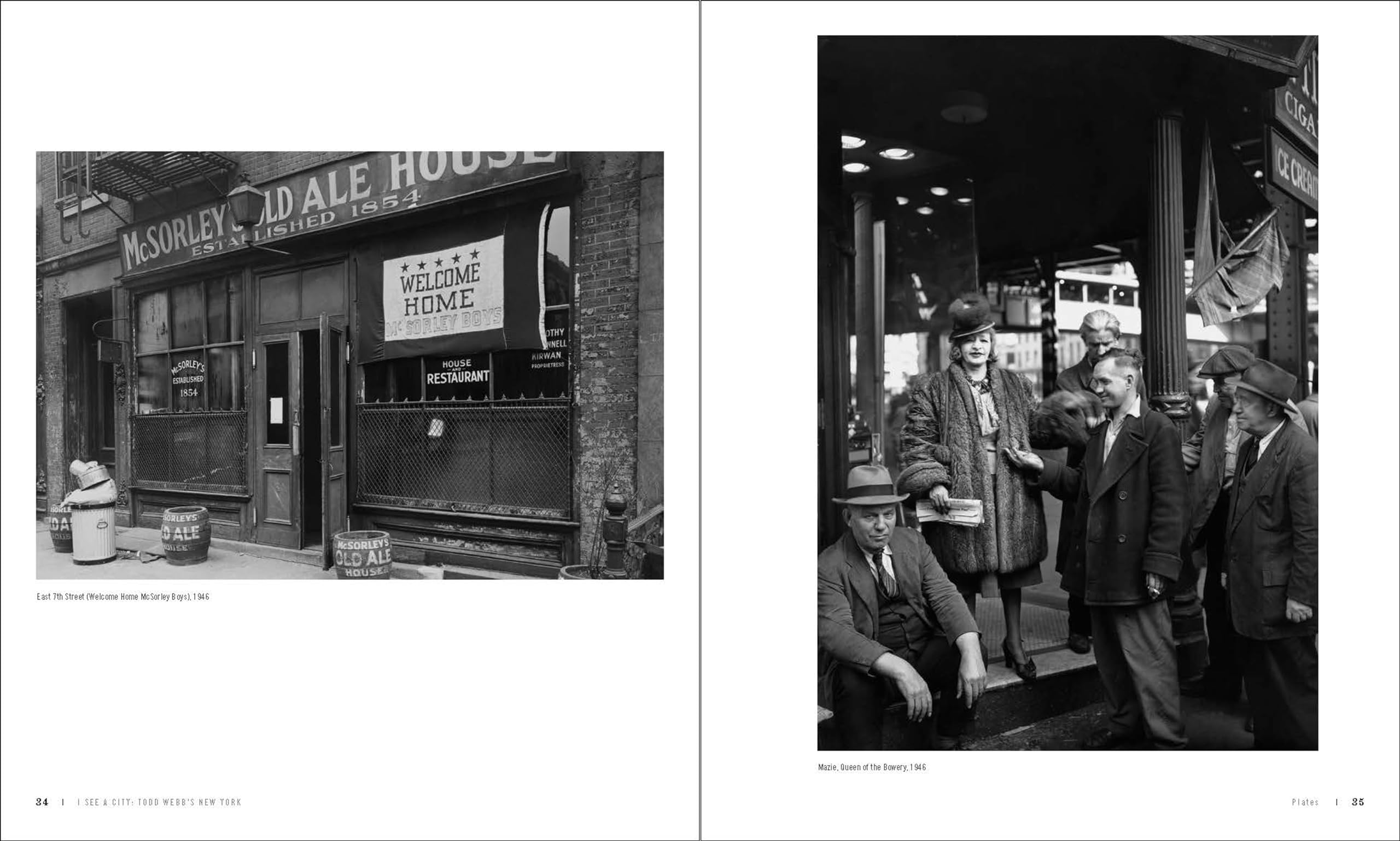 I See a City Todd Webb's New York /anglais