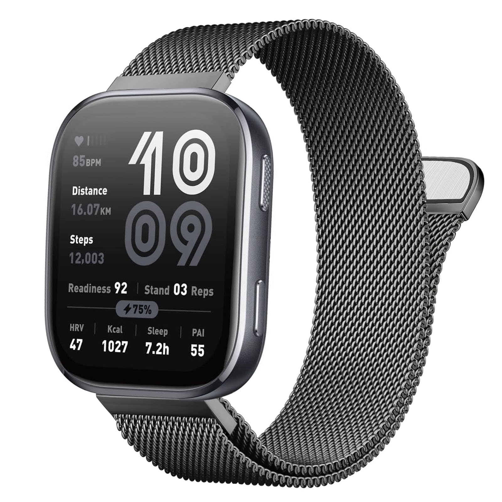 Photo 1 of ZOCOVIN Stainless Steel Mesh Smartwatch Band