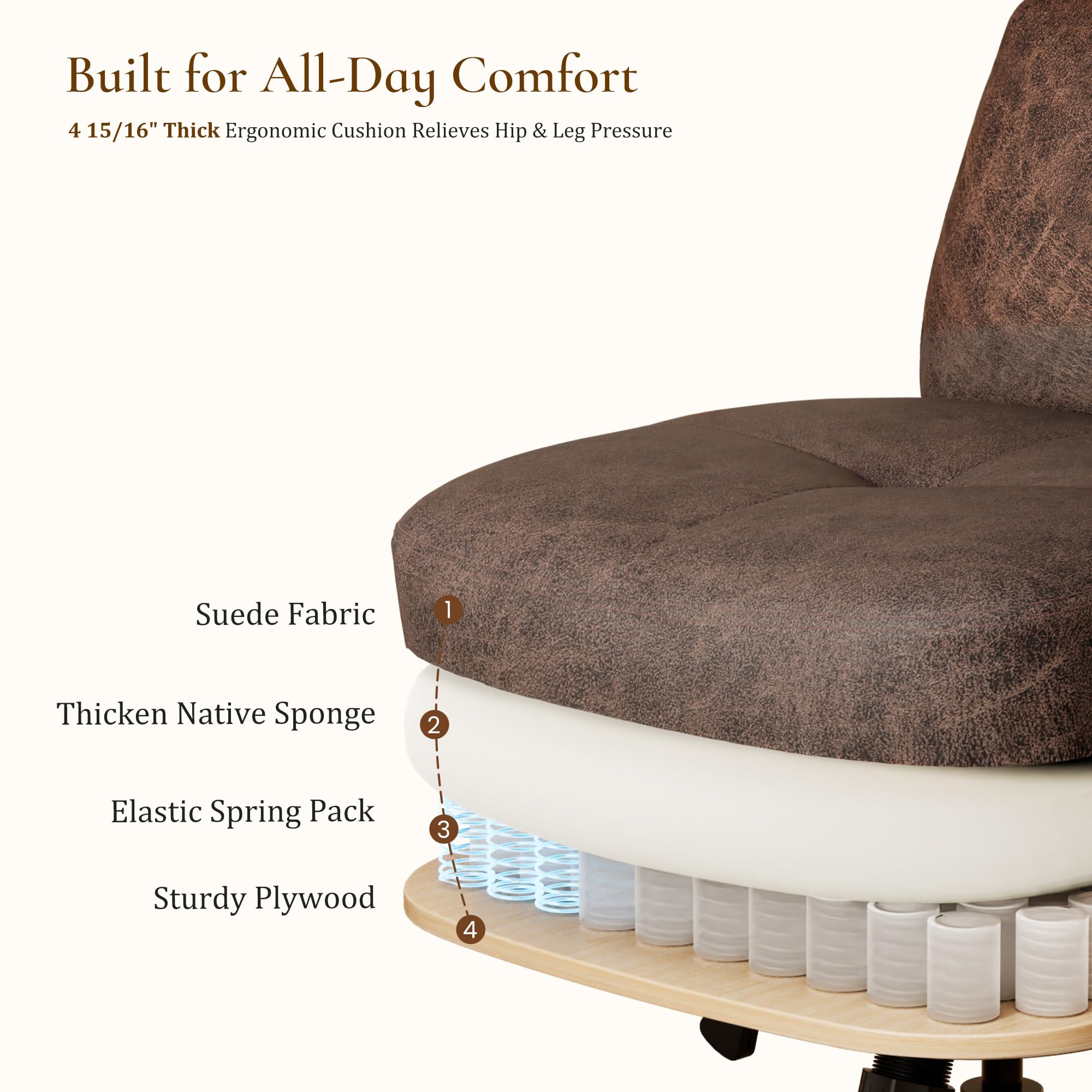 EUREKA ERGONOMIC OC33-BR krzesło