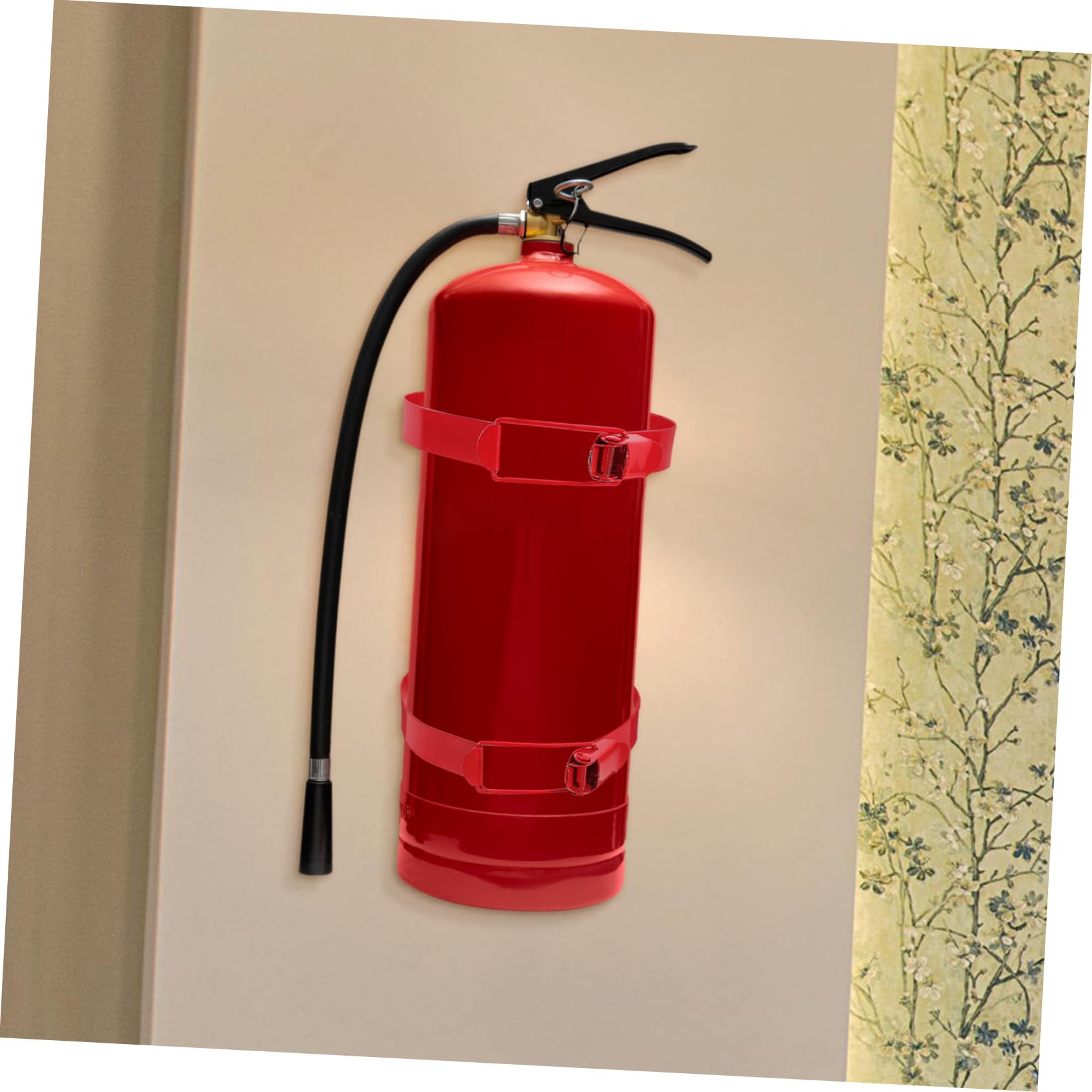 Angoily Support Mural réglable pour extincteur, 2 kg, pour Voiture, Bureau, entrepôt, Montage Peu encombrant, avec d'extincteur