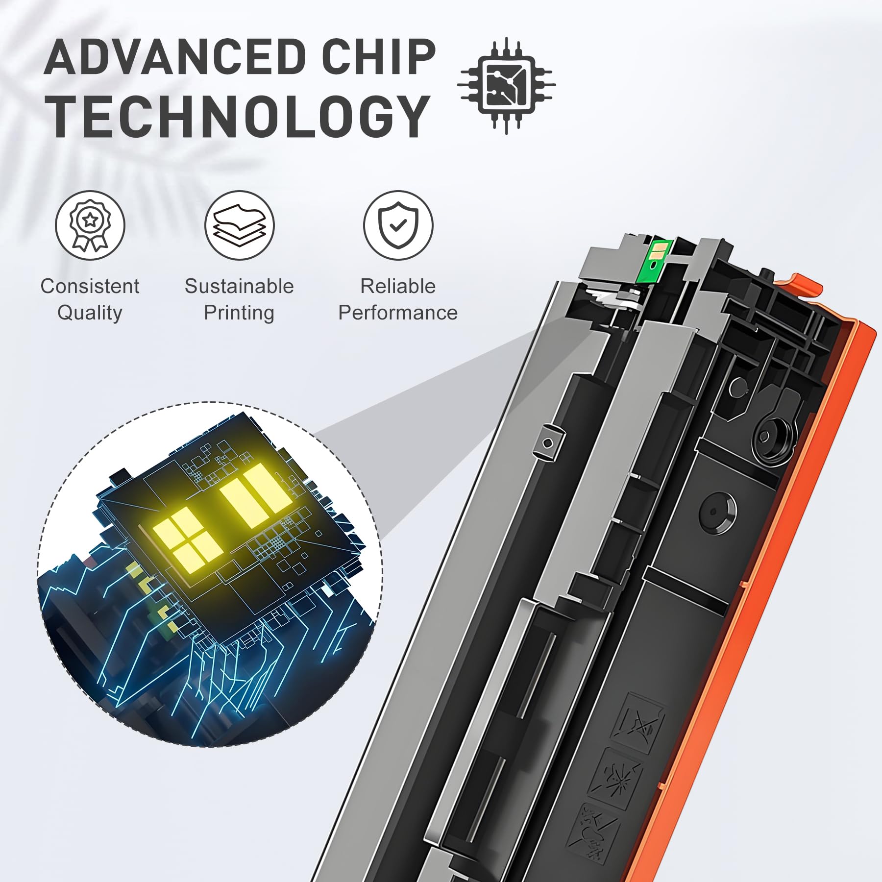201X CF400X toner zamiennik do HP 201X CF400X CF401X CF402X CF403X toner kompatybilny z HP Color LaserJet Pro M252dw M252n MFP M277dw M277n M274n M277c6 (4 sztuki)