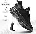 ZGPWZWL Chaussures de course pour hommes Sneakers Non Slip Walking Gym Sports Tennis entraînement entraînement Casual léger respirant confortable