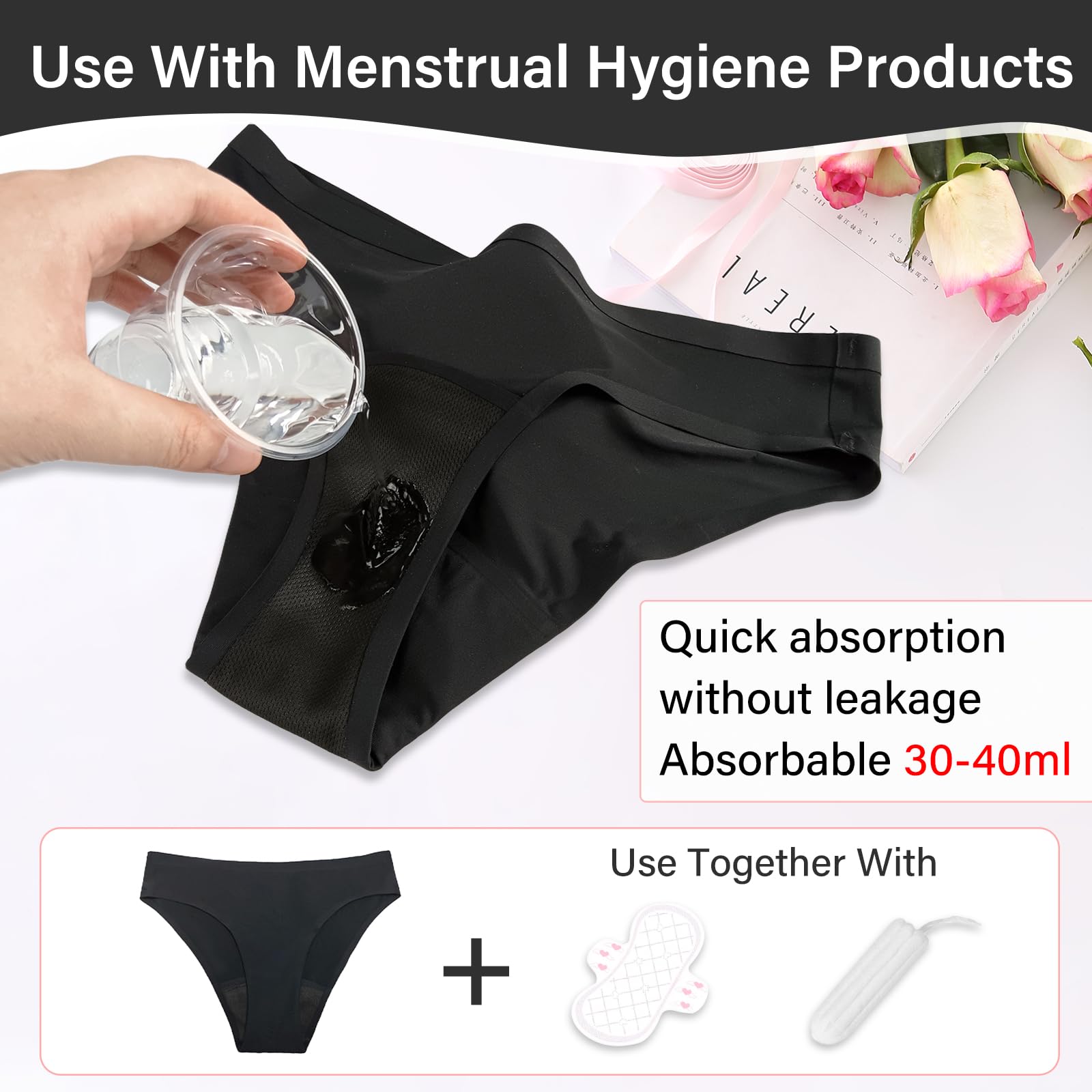 Damski strój kąpielowy menstruacyjny bikini pończochy bikini menstruacyjne stroje kąpielowe dla kobiet i nastolatków majtki menstruacyjne basen bikini menstruacyjne basen bikini basen