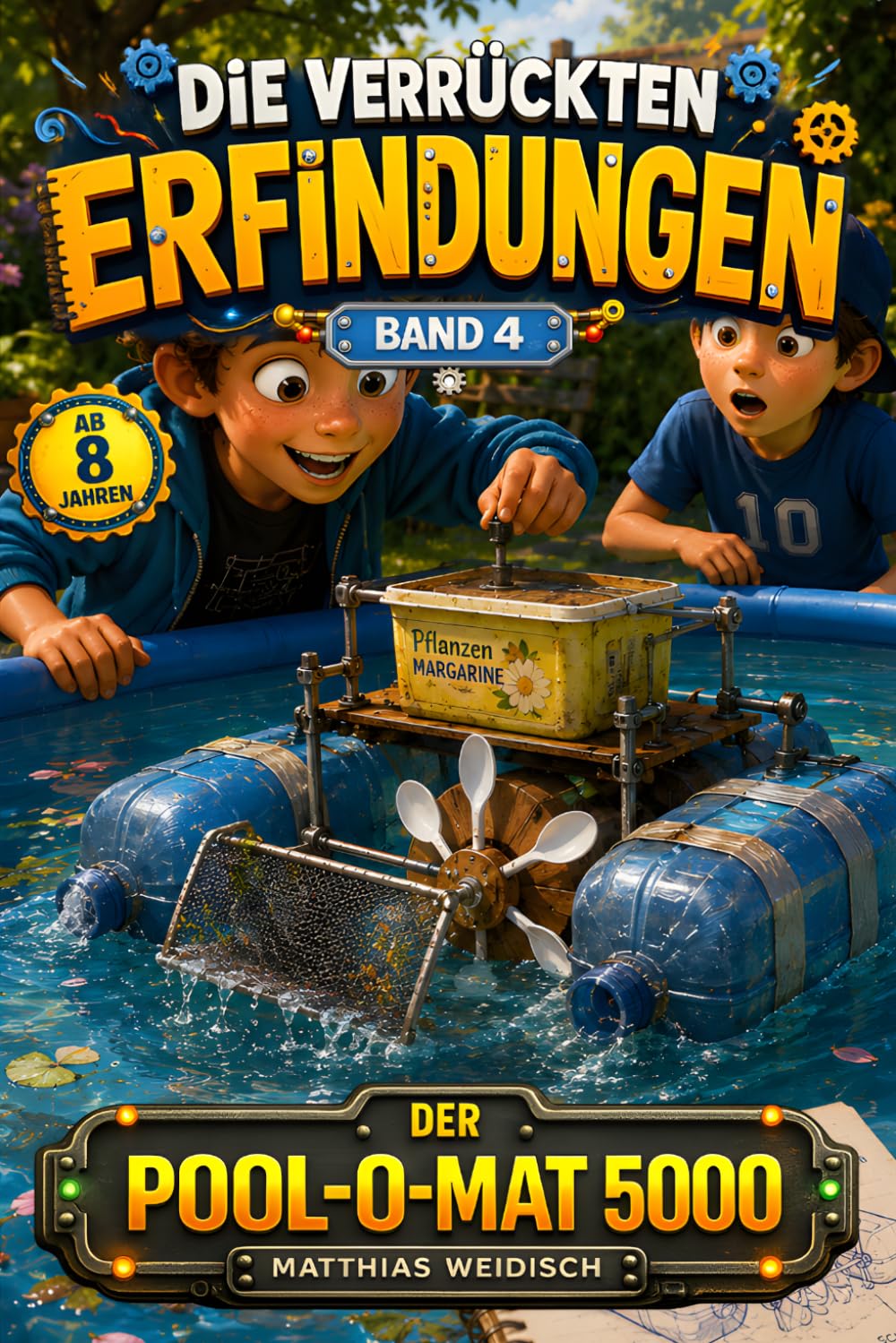Linus - Die verrückten Erfindungen: Der Pool-O-Mat 5000 - Ein Sommer. Ein Pool. Hans-Dieter wurde gewarnt.