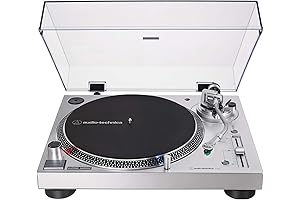 Audio-Technica AT-LP60XBT-BK Fully Automatic Wireless Belt-Drive Turntable