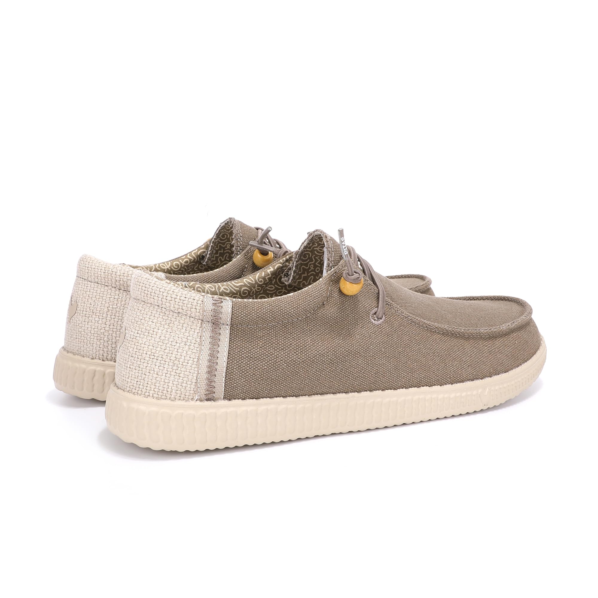 PITAS WP150 Ryan Mocasines de Hombre Náuticos Casual Zapatillas de Tela sin Cordones