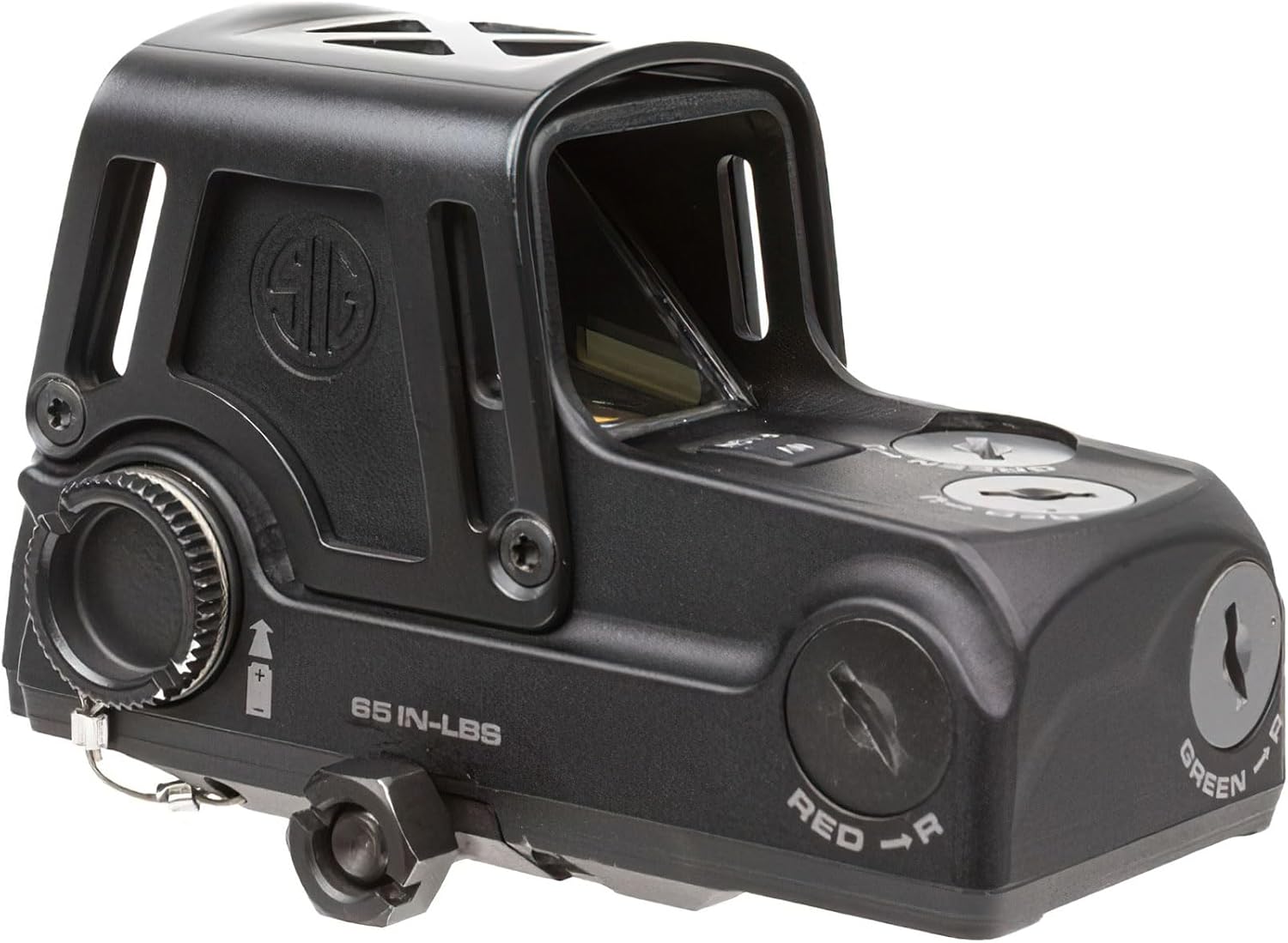 Sig Sauer ROMEO9T 1x38mm Red Dot Sight - Dual Color Reticle, Red/Green Illumination, Fogproof, Waterproof, 0.5 MOA