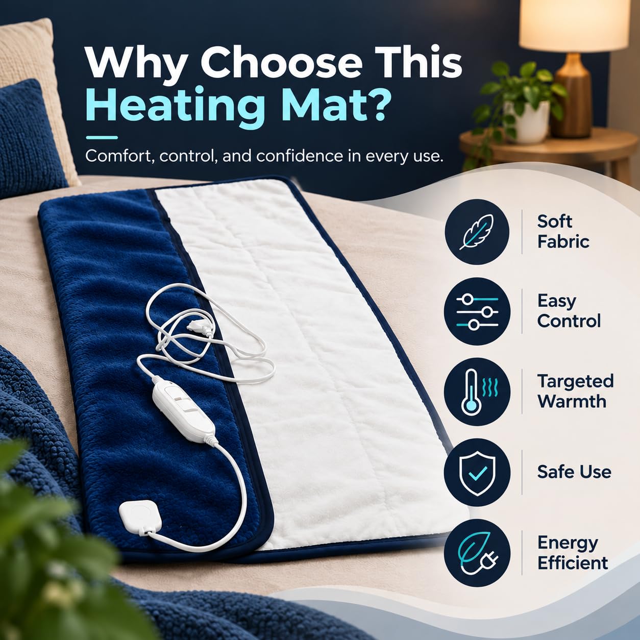 Ultra Soft Electric Blanket - Single Bed -7 Ultra Soft Electric Blanket - Single Bed -7
