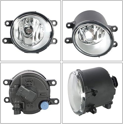 Miniatura 5 de WFLNHB 1 par de luces antiniebla de repuesto para Toyota Yaris Sedan 2007-2011, faros antiniebla, lado del pasajero y del conductor