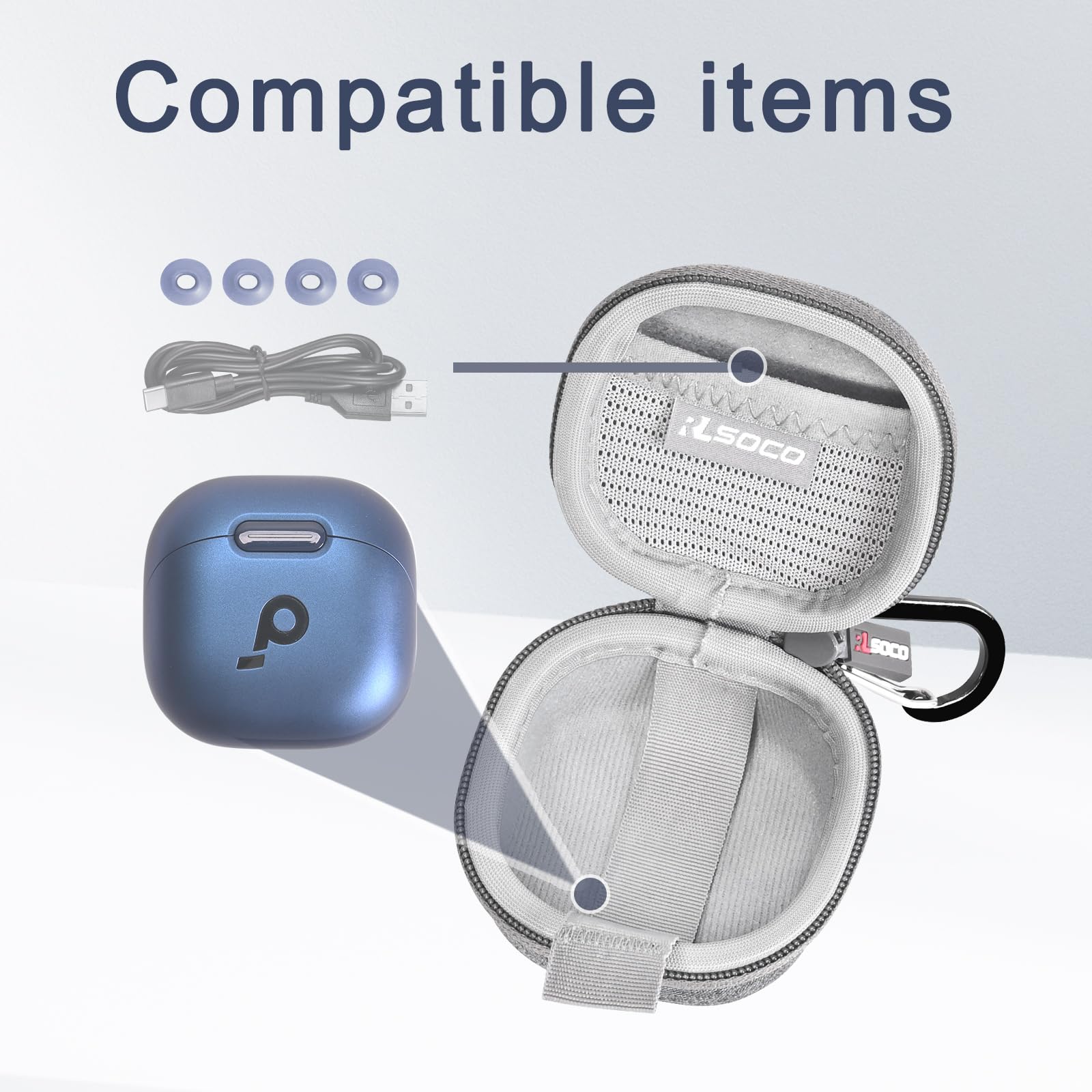 Amazon | RLSOCO ハードケース Anker Soundcore Liberty 4 NC