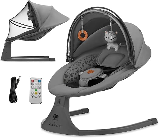 Kinderkraft Balancelle Électrique 2-en-1 LUMI 2