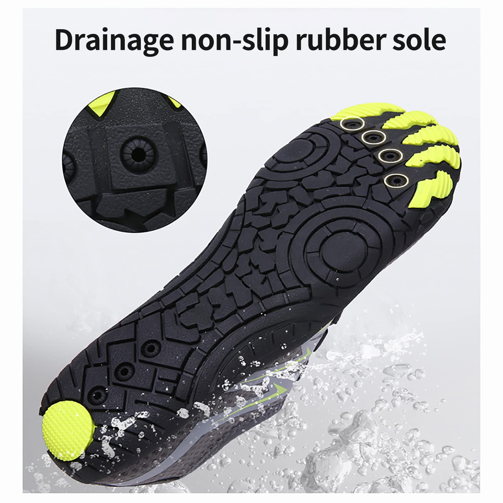 Buty do wody, męskie damskie buty plażowe, szybkoschnące letnie buty do wody unisex buty do pływania, jogi, surfingu
