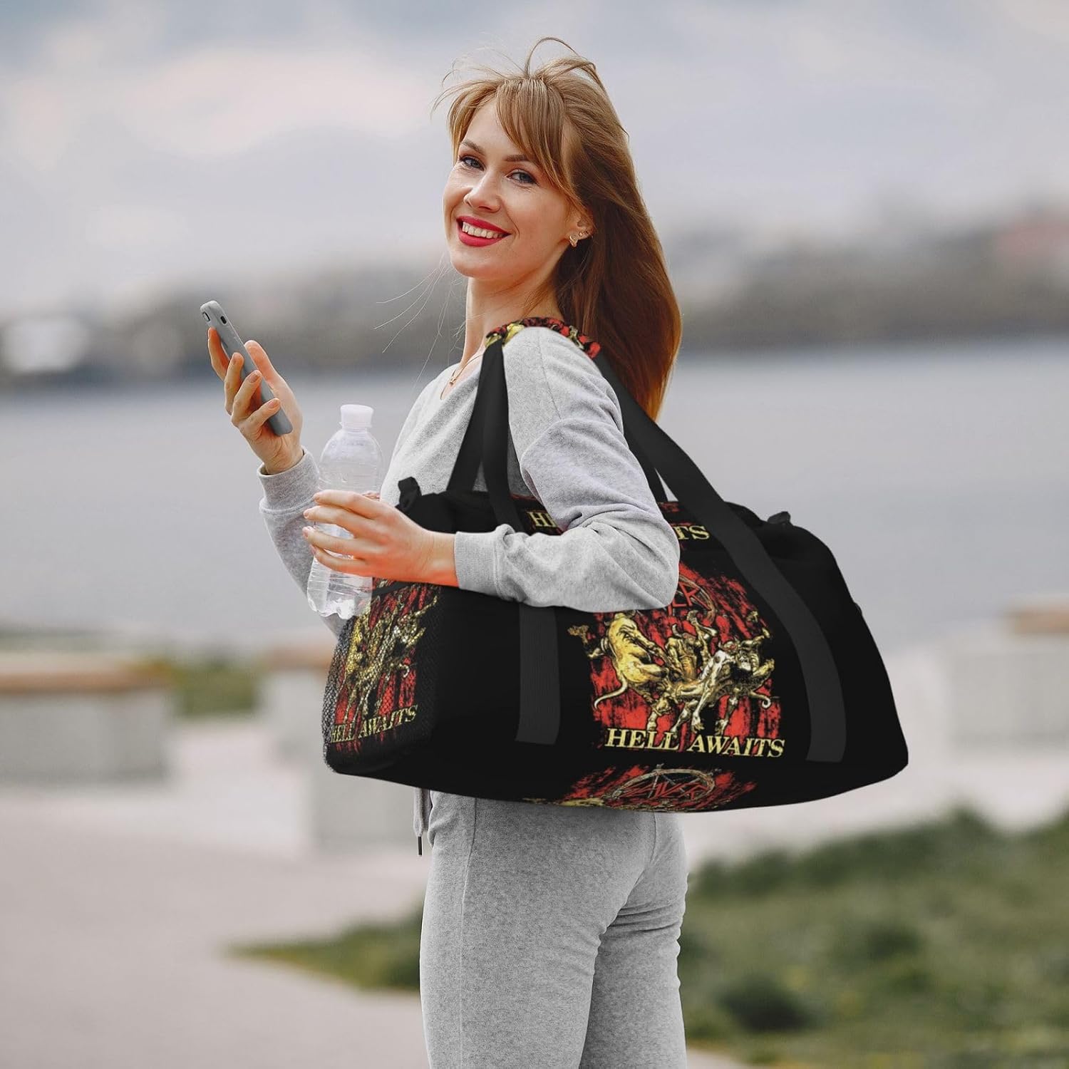 Slayer ボストンバッグ 旅行バッグ ジムバック スポーツバッグ 3way シューズ収納