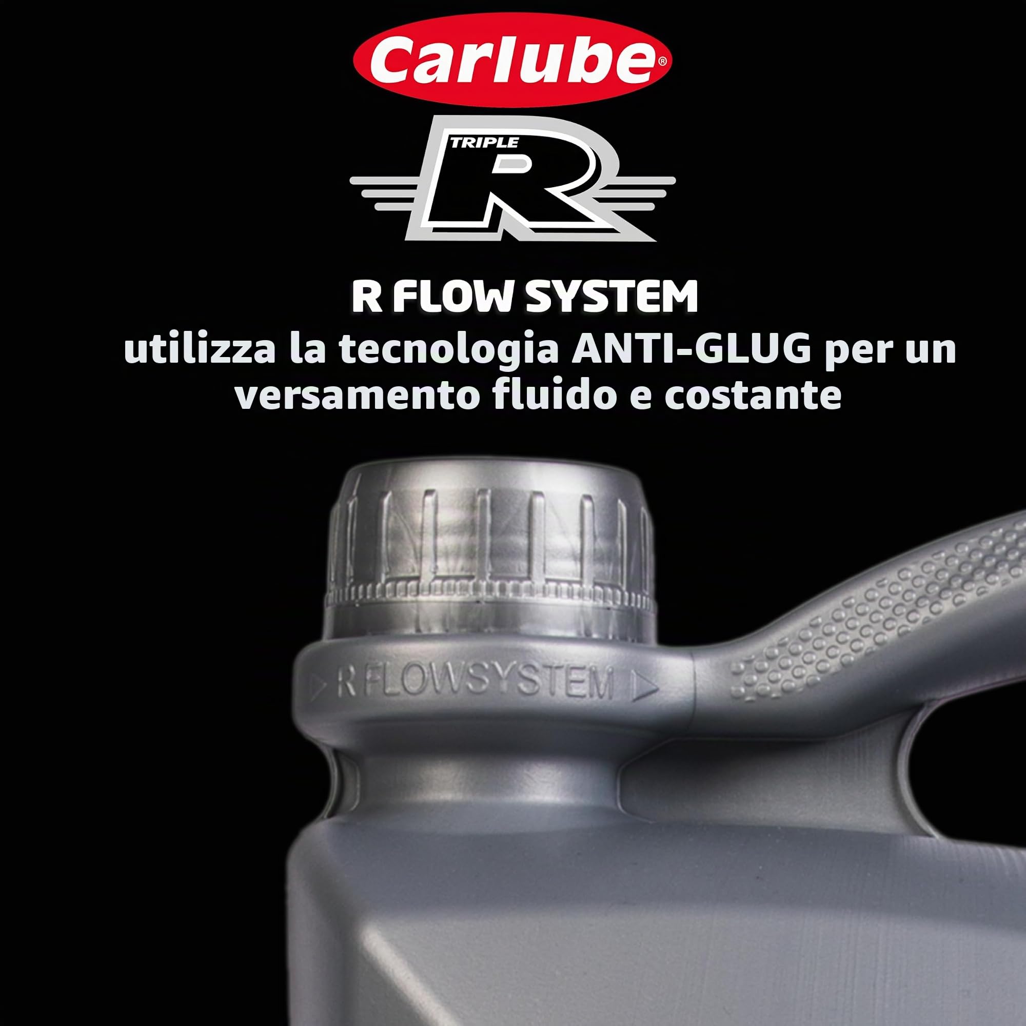 Carlube Triple R 0W-20 ACEA C5 VW Olio Motore Completamente Sintetico R-TEC 3 5L per Porsche e Volkswagen