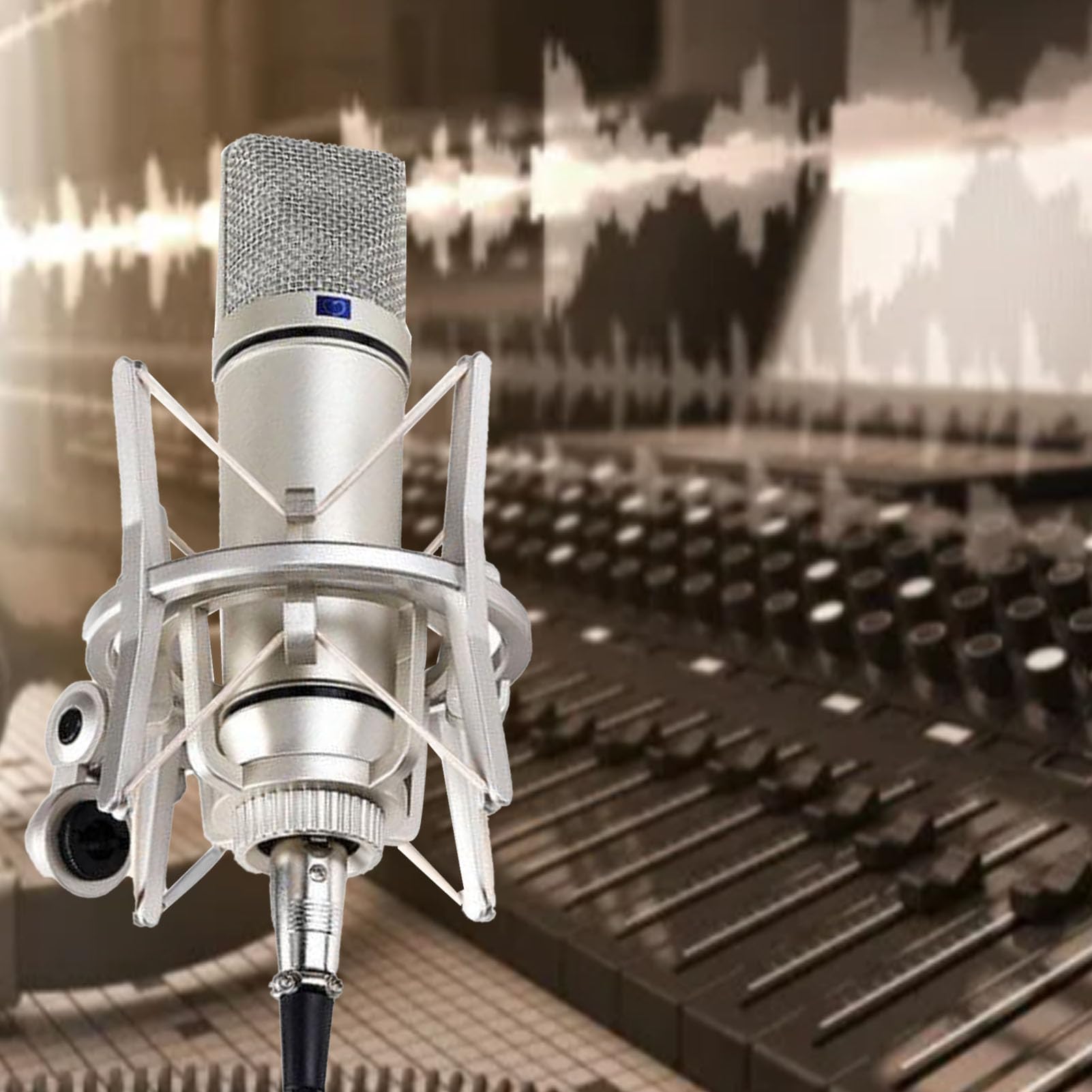 Professioneller Kondensator Microphunique 48V Großmembran Für Live-Streaming Und Gesang