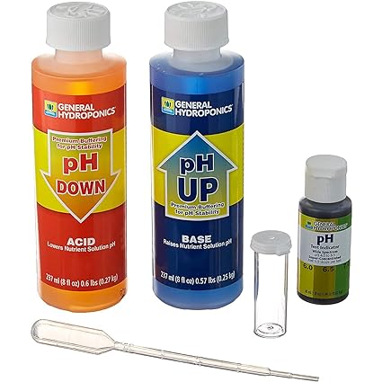 General Hydroponics pH Control Kit For A Balanced Nutrient Solution