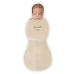 SwaddleDesigns 6-way Omni Swaddle Sack, Arms Up Swaddle for Newborn, More Options to Calm Startle Reflex, Improves Sleep, Easy Transition Baby Sleep Sack, Small, 0-3 month, Oatmeal, Swaddle Love