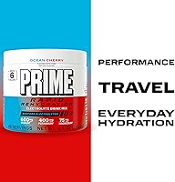 Vista 5 de Prime Rapid Rehydration Electrolyte Powder, Ocean Cherry, Sugar Free Hydration Drink Mix with Sodium, Potassium, Magnesium & B Vitamins to Replenish