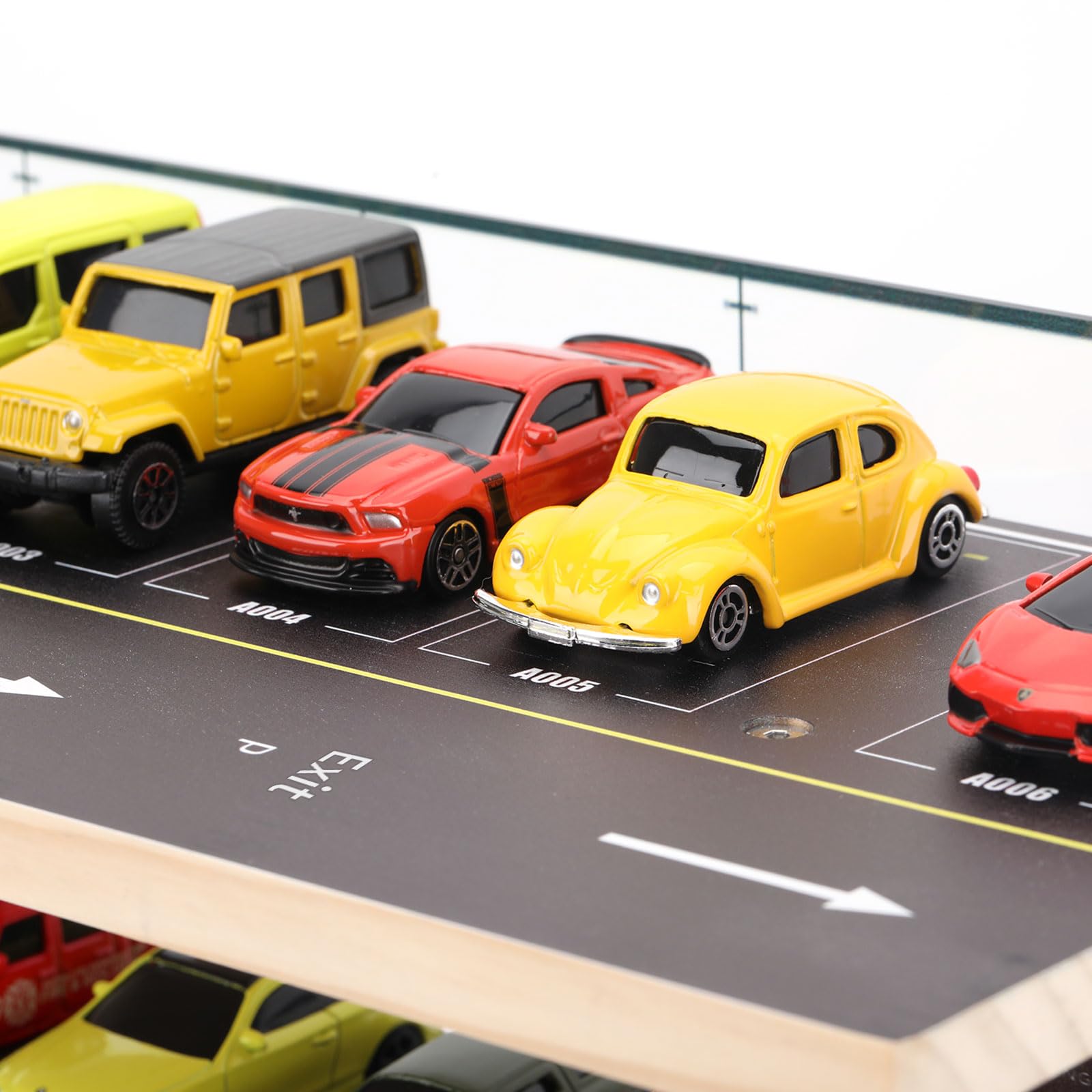 Estuche Organizador Para Hot Wheels – Vitrina Transparente De Doble Cara, 48 Ranuras Ajustables, Para Coches Escala 1/64 Y Transporte Seguro