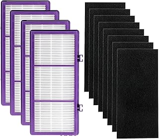 HAPF300AP Performance Plus Filter for Holmes, AER1 True Filter for Air Purifier Holmes, Replacement HAPF300AP-U4 (4 Ture HEPA Filters + 8 Carbon Filters)
