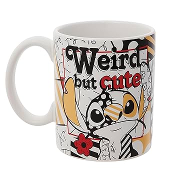 Disney Britto Collection Midas Stitch Mug, 18 Ounce : Amazon