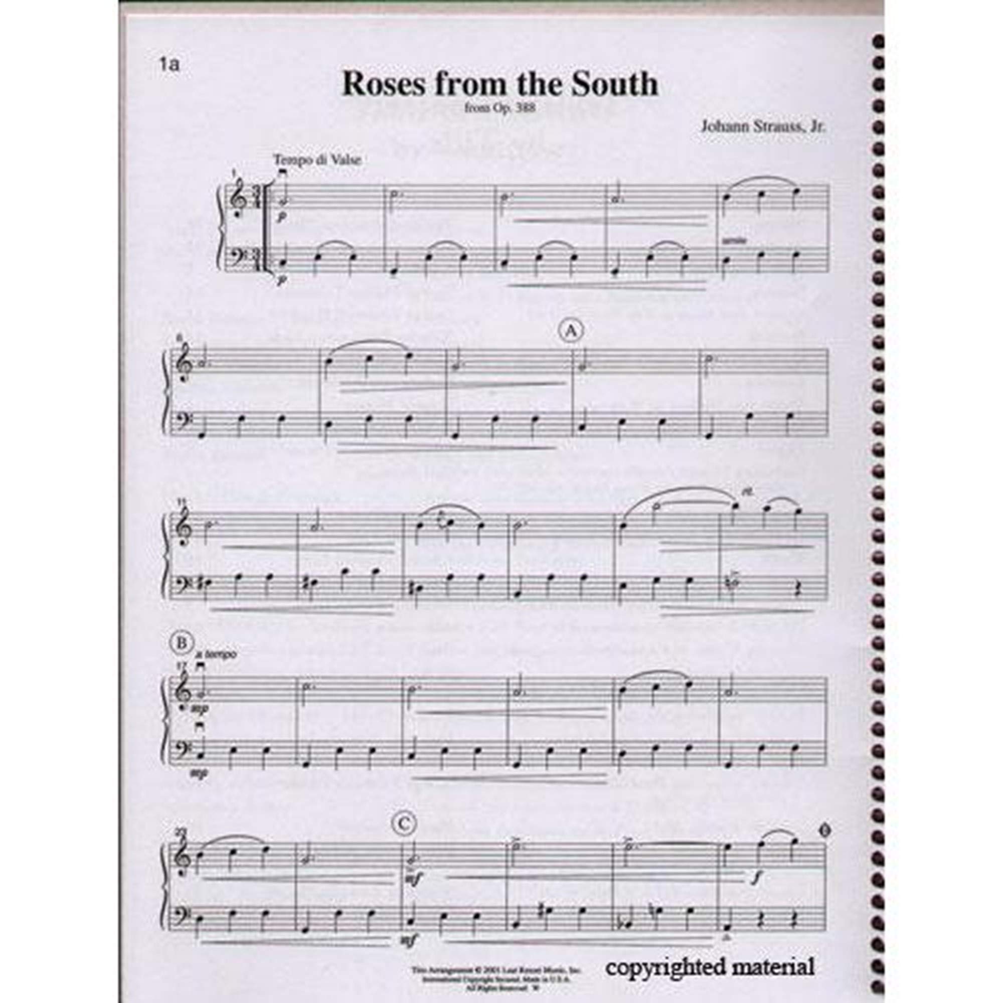 Intermediate Music for Two, Volume 1 for Flute or Oboe or Violin & Cello or Bassoon
