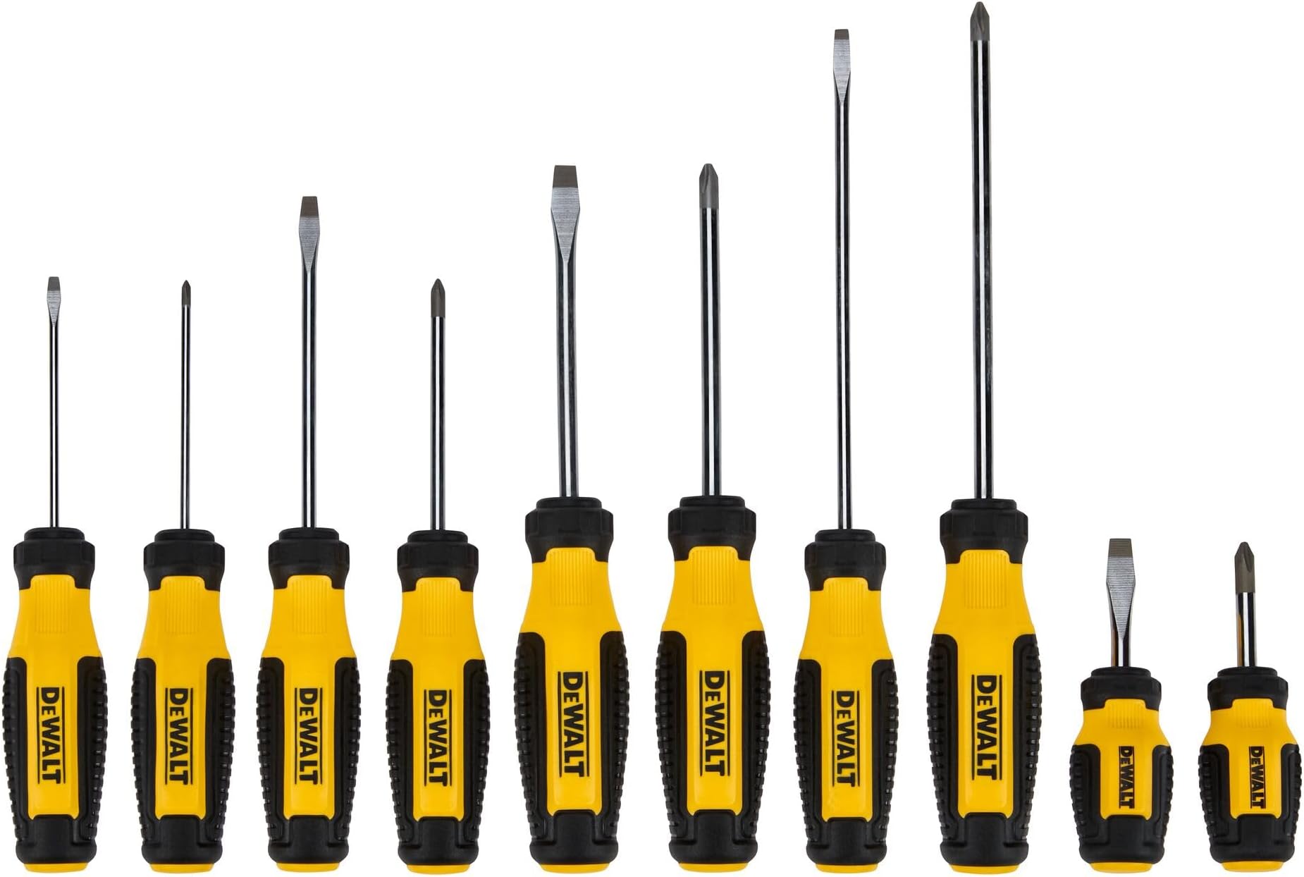 Fixed Bar Screwdriver Set (10 pc.) (DWHT65201)