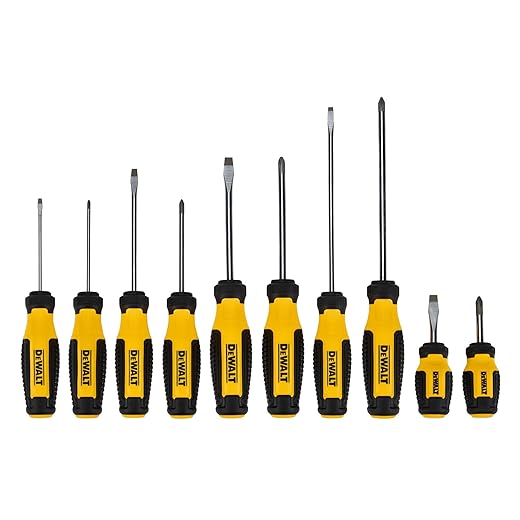 DEWALT Fixed Bar Screwdriver Set (10 pc.) (DWHT65201)