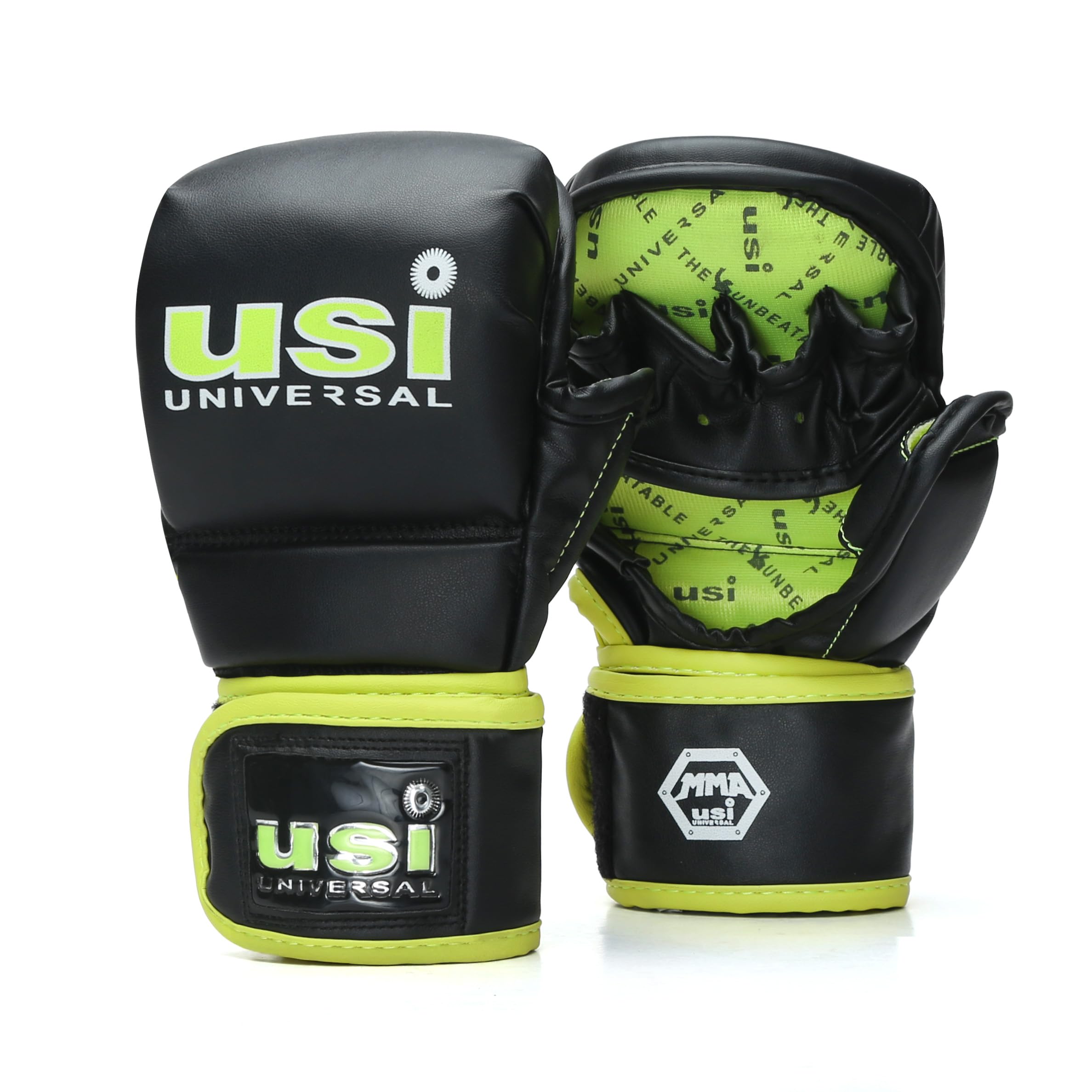 USI UNIVERSAL MMA Training Gloves, 618F Strike Boxing Training Gloves, Karate Training Gloves, Karate Gloves For Men & Women, Thick Pu, Shock Absorber Padding, Hook & Loop Closure (S/M)-picture-28