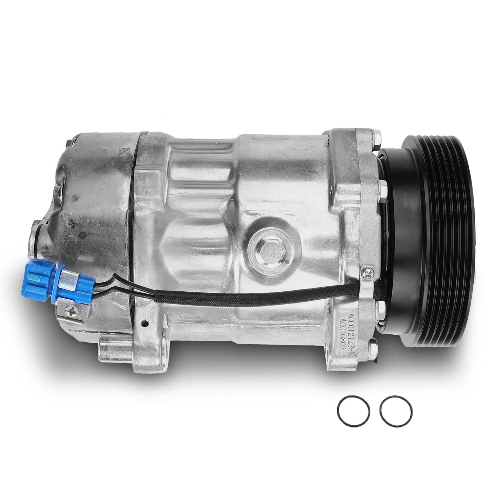 Frankberg Klimaanlagen Kompressor mit Kupplung Kompatibel mit Golf III 1H1 1E7 Golf III Van 1H1 Golf III Variant 1H5 Golf IV 1E7 Golf Van III Variant 1H5, inkl. Öl vorbereift