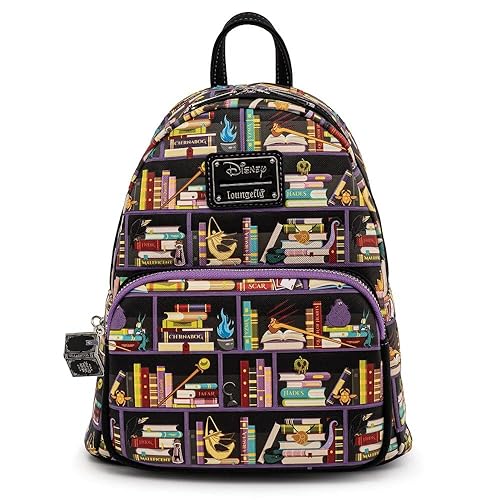 Loungefly Disney Villains Books Backpack