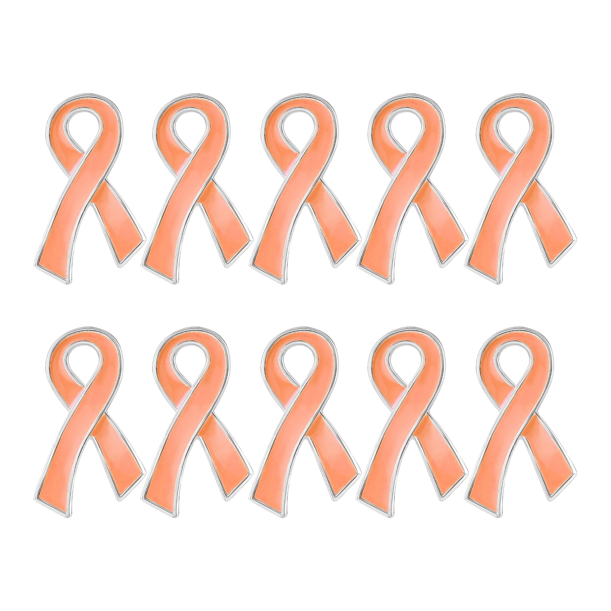 Ribbon Pins 1/5/25/100 for Cancer &amp; Disease Awareness - Various Causes - Bulk Quantities Available for Support Groups and Fundraising